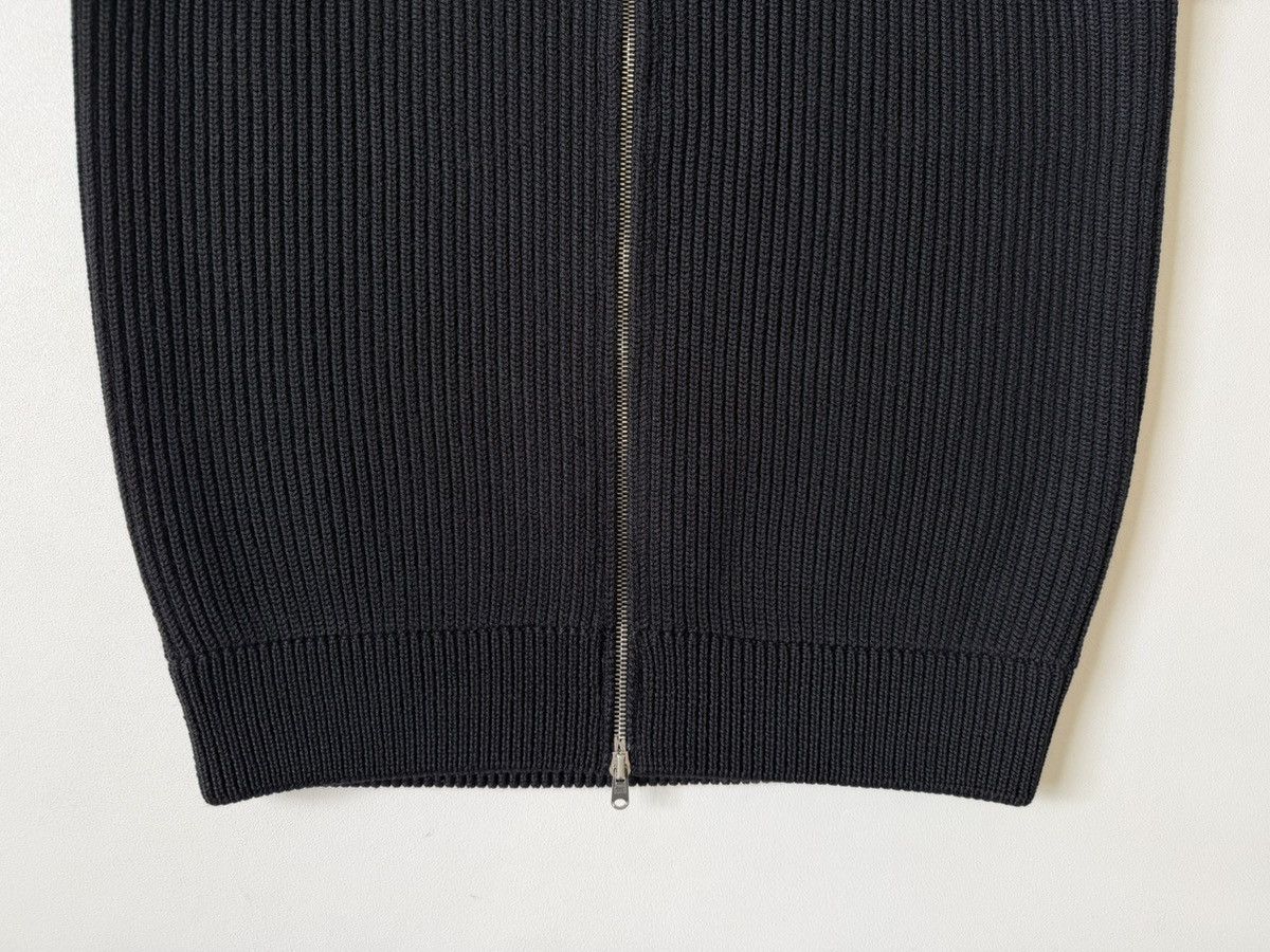 Maison Margiela A/W 06 Black Drivers Zip Sweater Vest Size US M / EU 48-50 / 2 - 9 Thumbnail