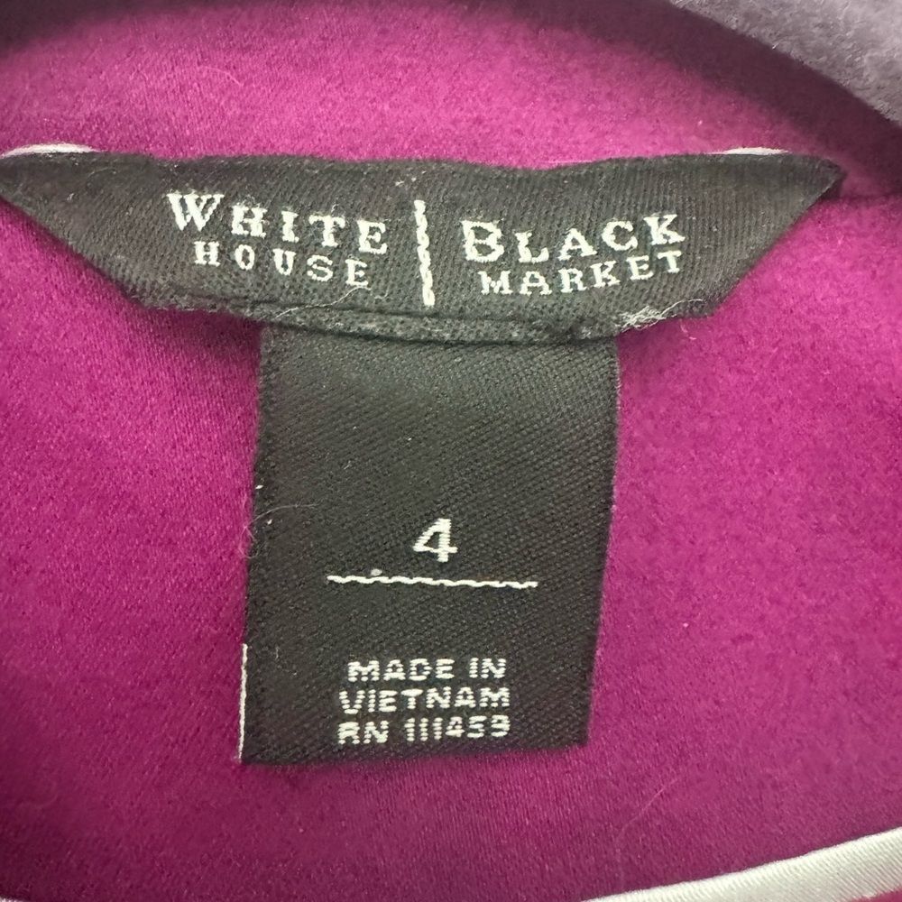 White House Black Market White House Black Market SZ 4 pink blazer Size S / US 4 / IT 40 - 3 Thumbnail