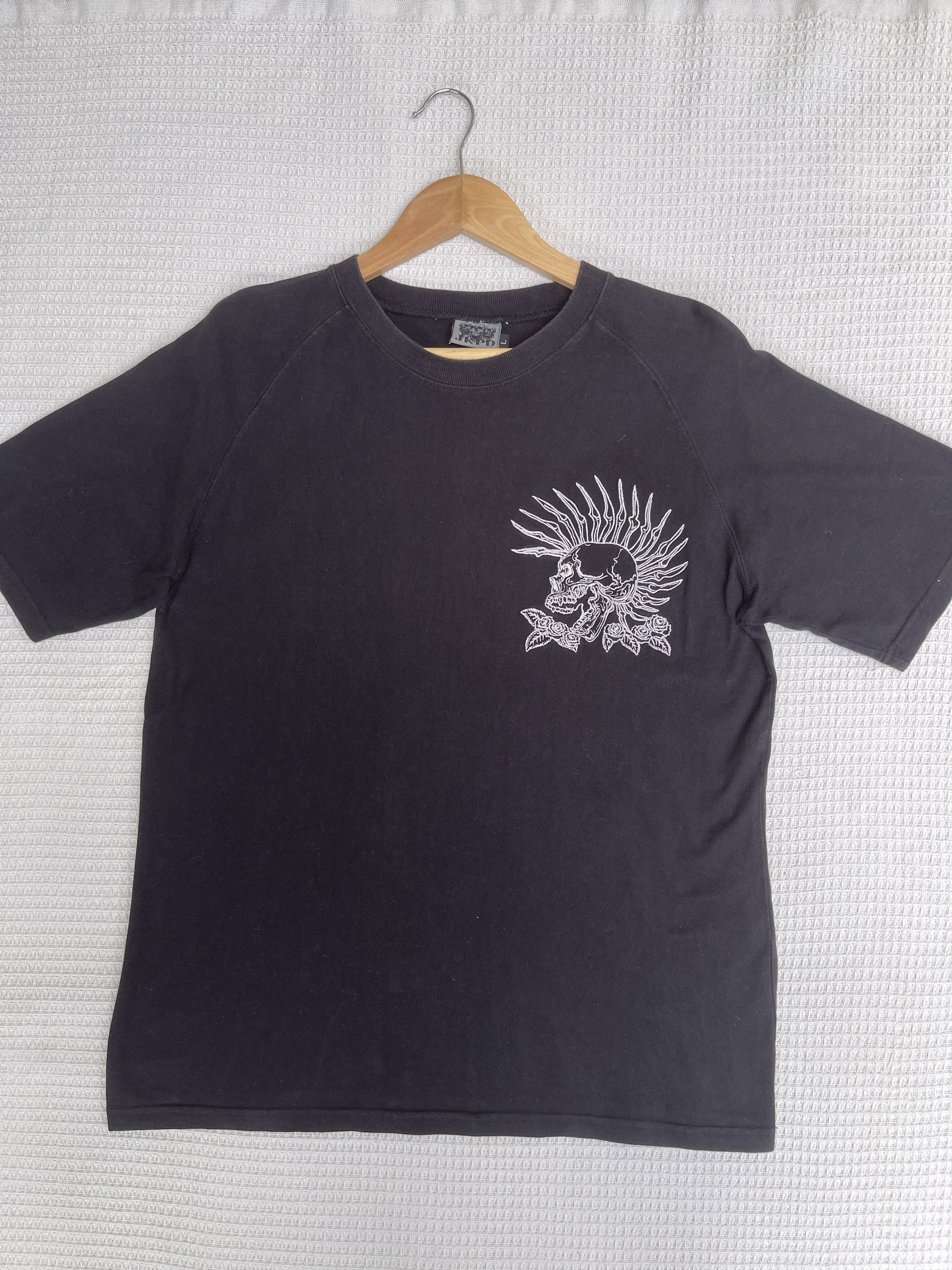 Hysteric Glamour Last Drop🔥Vtg Junkys Paradise Punk Rock Embroidered T-Shirt Size US L / EU 52-54 / 3 - 11 Thumbnail