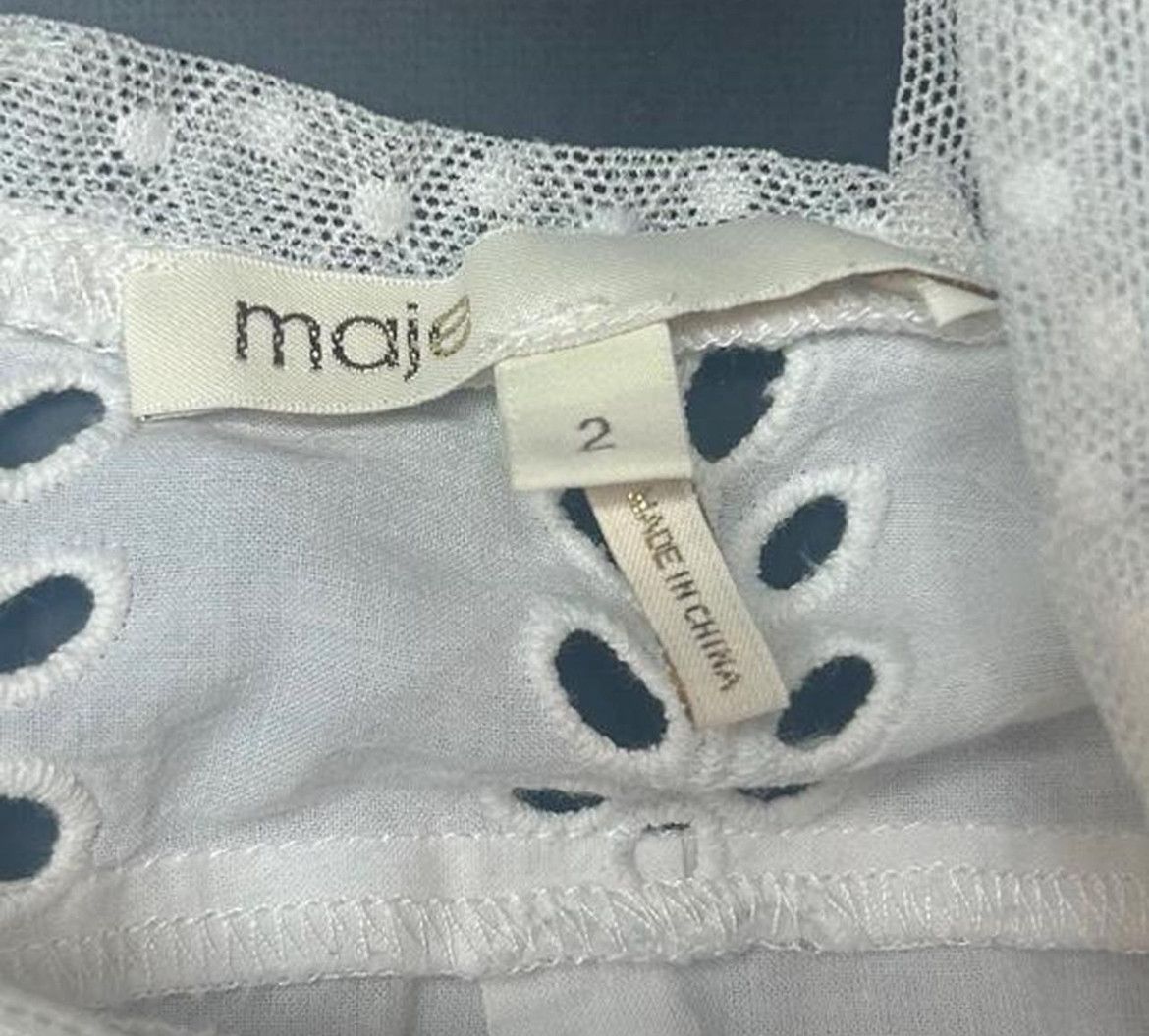 Maje Maje embroidered blouse size 2 Size M / US 6-8 / IT 42-44 - 3 Thumbnail