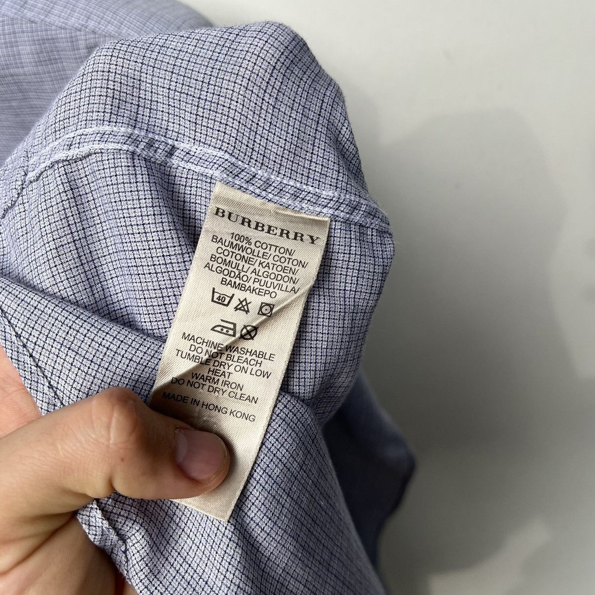Burberry × Designer Burberry shirt Size US XXL / EU 58 / 5 - 5 Thumbnail