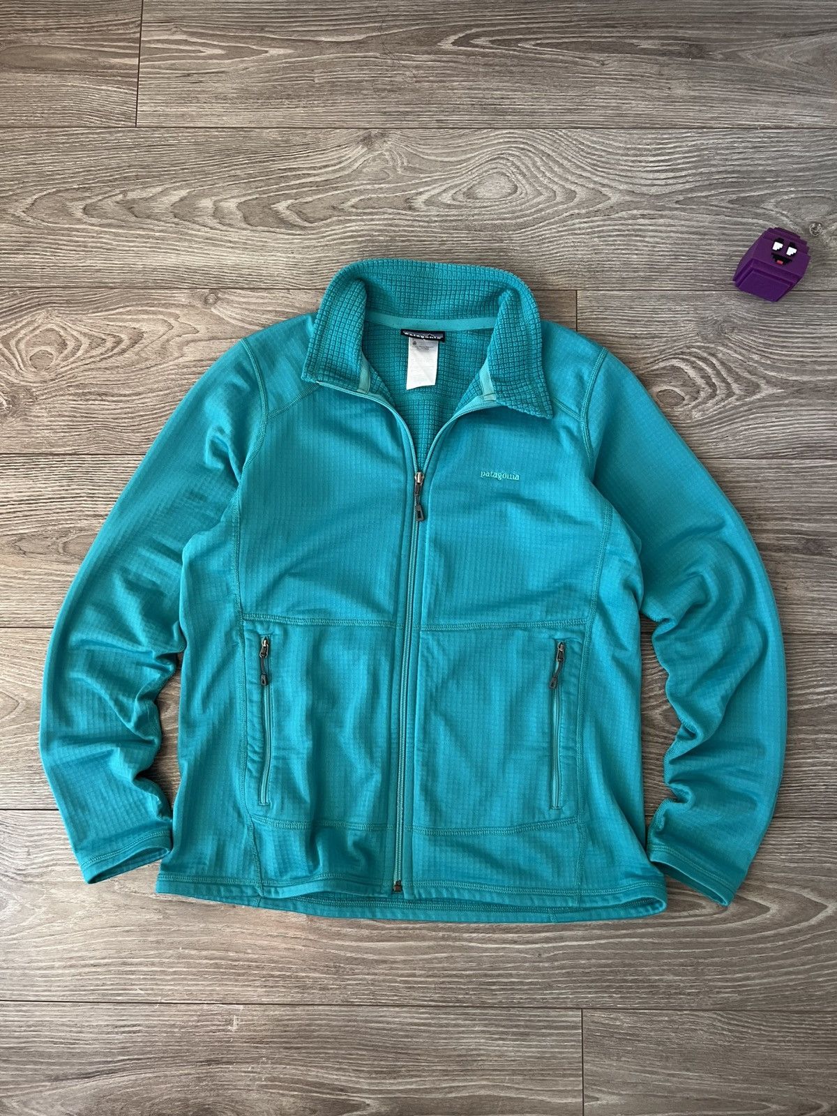 Patagonia Patagonia Polartec Gorpcore Knit Logo USA Fleece Zip Sweater Size L / US 10 / IT 46 - 3 Thumbnail