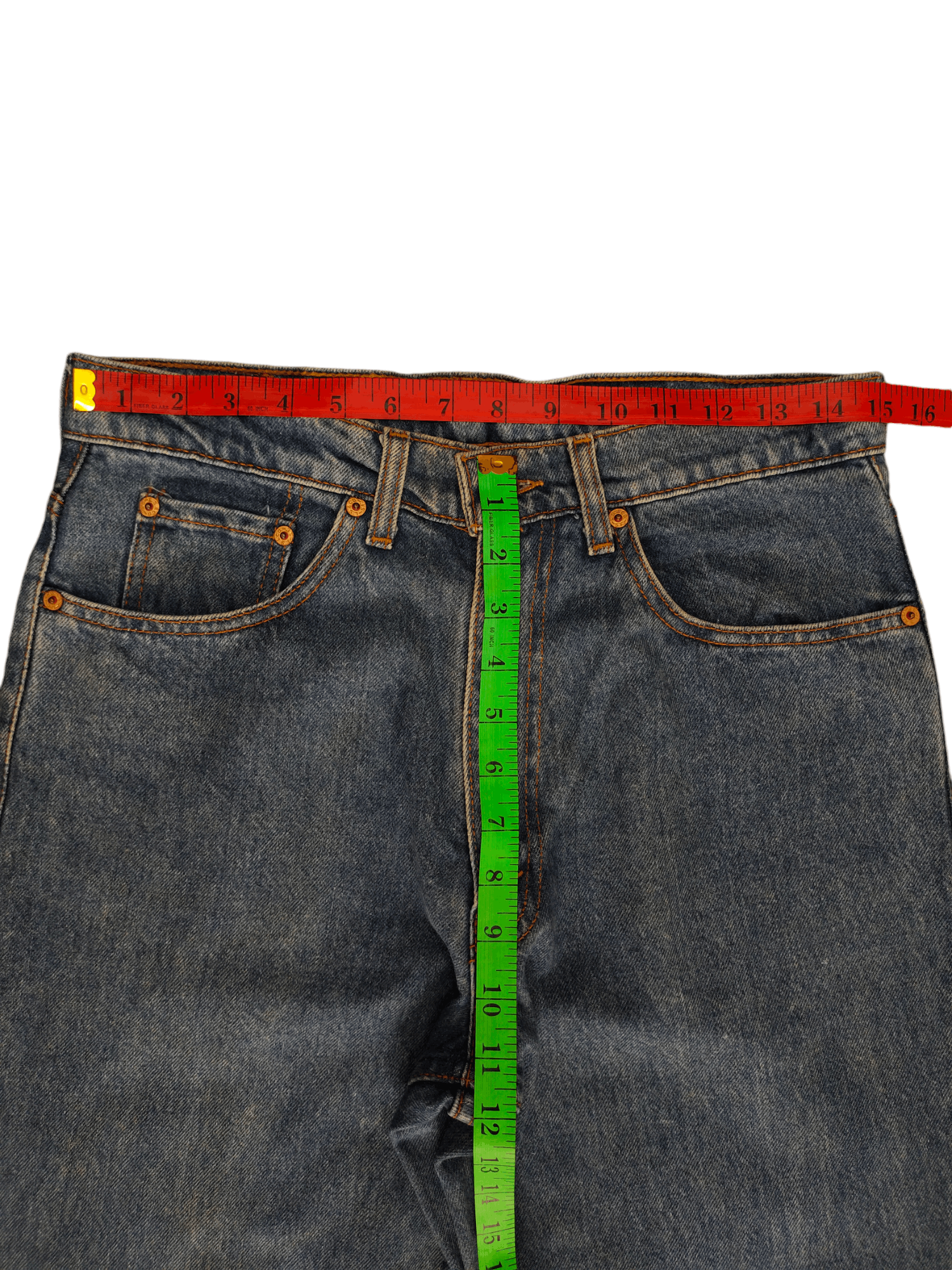 If Six Was Nine Vintage Y2k Levis 525 Sand Wash Denim Jeans Size US 30 / EU 46 - 7 Thumbnail