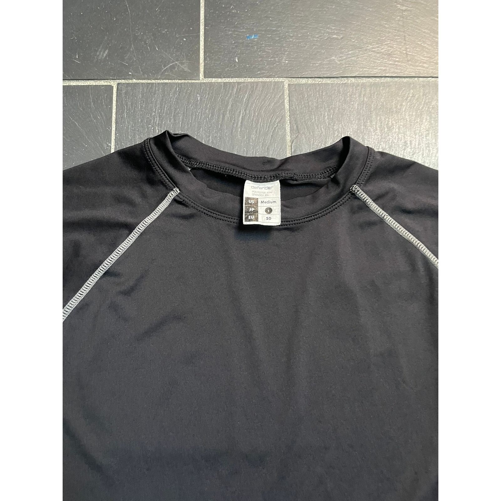 Other Black Compression Spandex Long Sleeve Medium Size US M / EU 48-50 / 2 - 2 Thumbnail