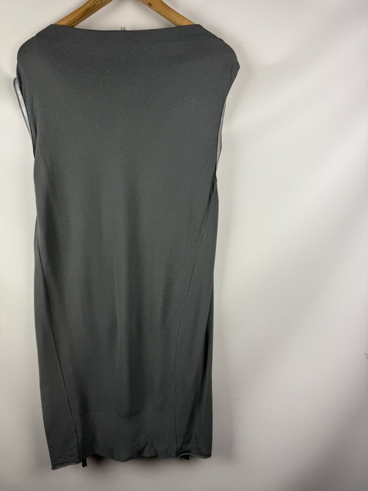 Annette Gortz Annette Gortz Avant-Garde Sleeveless Viscose Full Zip Dress Size S / US 4 / IT 40 - 14 Thumbnail