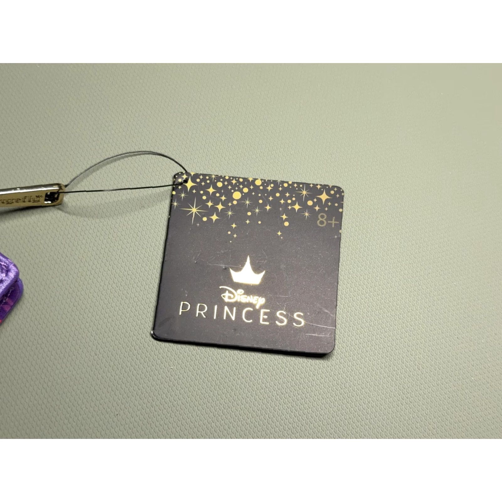 Vintage Loungefly Disney Princess Ariel Castle Collection Wallet Purple One Size Zip-Around Faux Leather Womens Size ONE SIZE - 3 Thumbnail