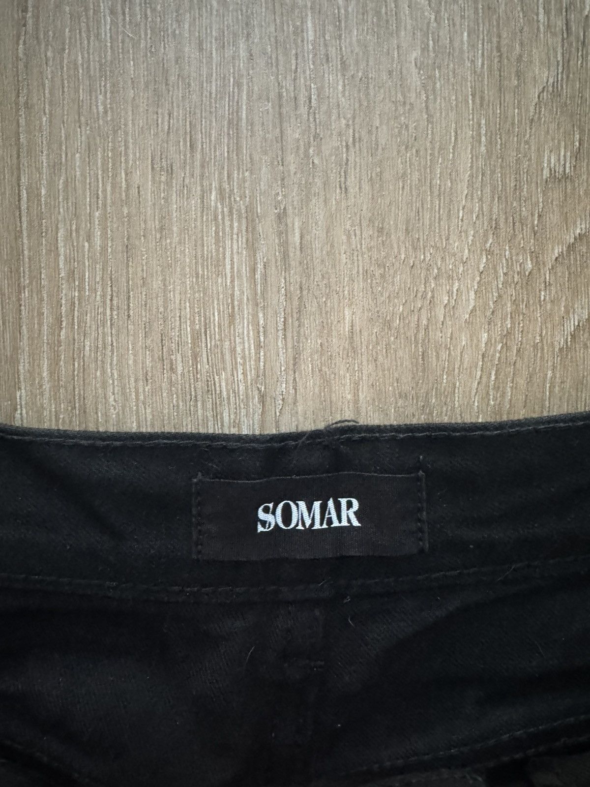 Somar Somar Pequod Denim Black Wide Leg Pants Size US 32 / EU 48 - 4 Thumbnail