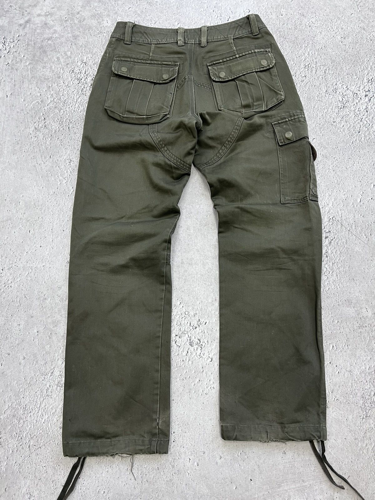 Issey Miyake × Japanese Brand × Tete Homme 2000s Tete Home Multipocket Bondage Cargo Pants Size US 30 / EU 46 - 8 Thumbnail