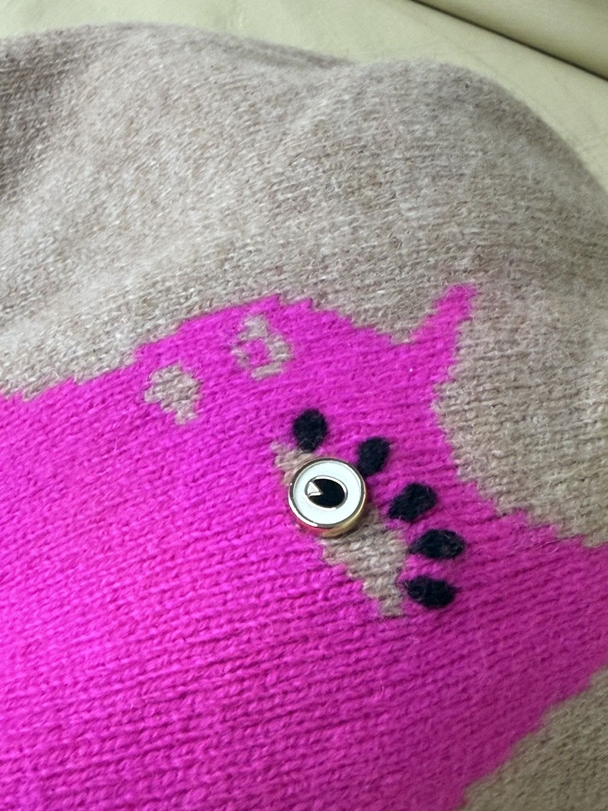 Marc by Marc Jacobs Marc By Marc Jacobs Merino Wool Beanie Hat Size ONE SIZE - 4 Thumbnail
