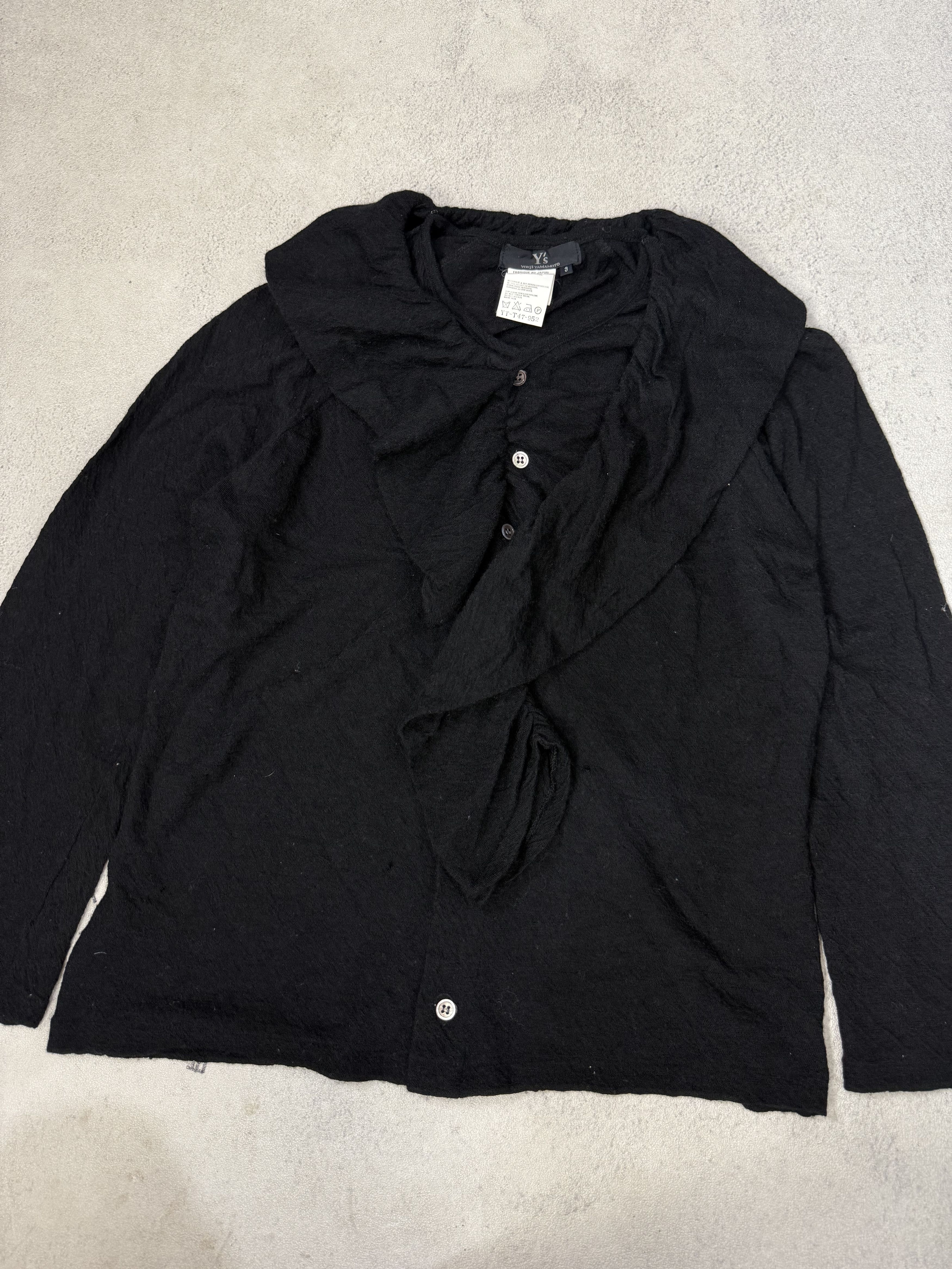 Yohji Yamamoto Yohji Yamamoto Y's Wool Shirt Size M / US 6-8 / IT 42-44 - 7 Thumbnail
