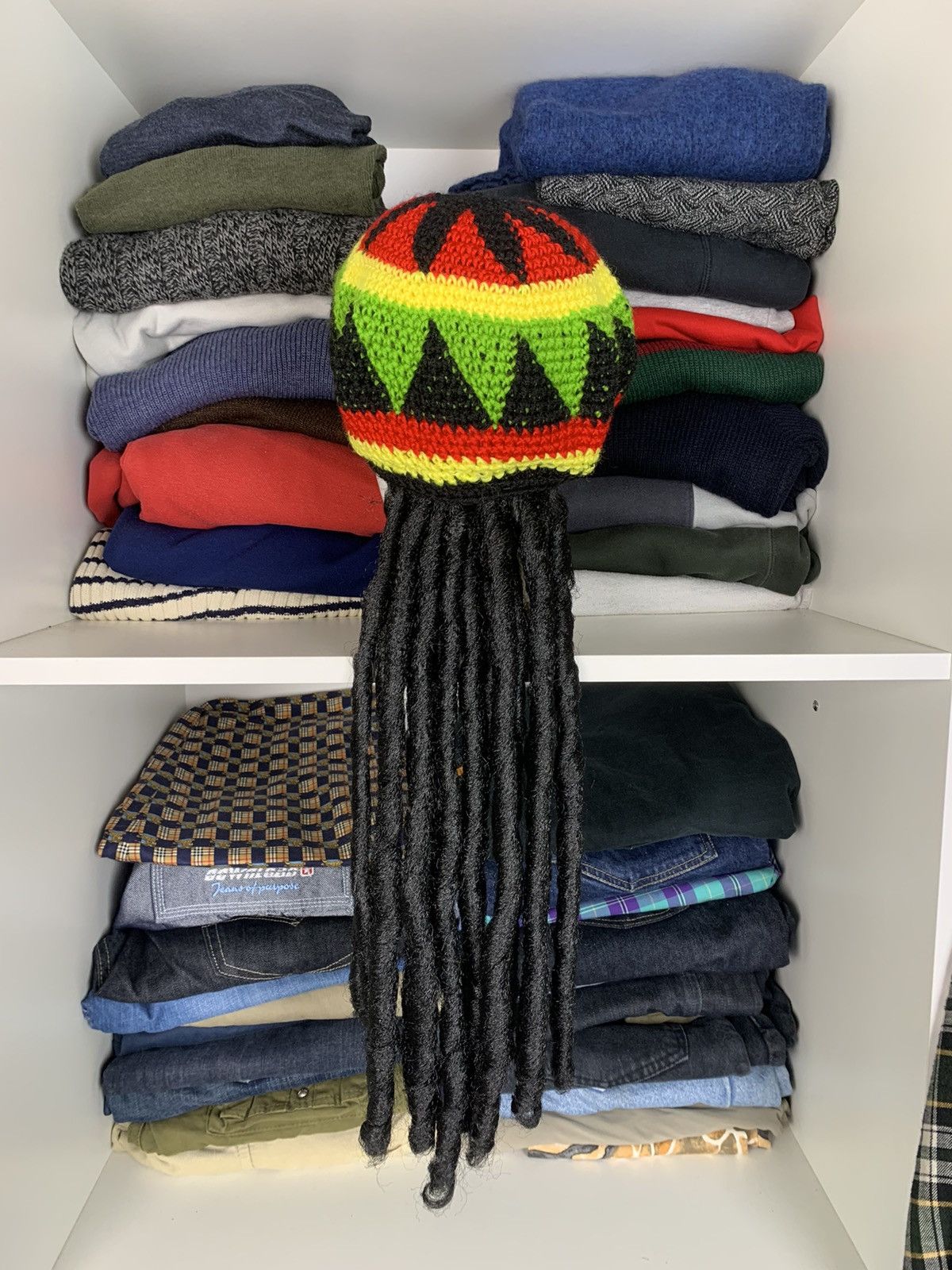 Bob Marley Y2K Rasta Hat Like Bob Marley Style Size ONE SIZE - 9 Thumbnail