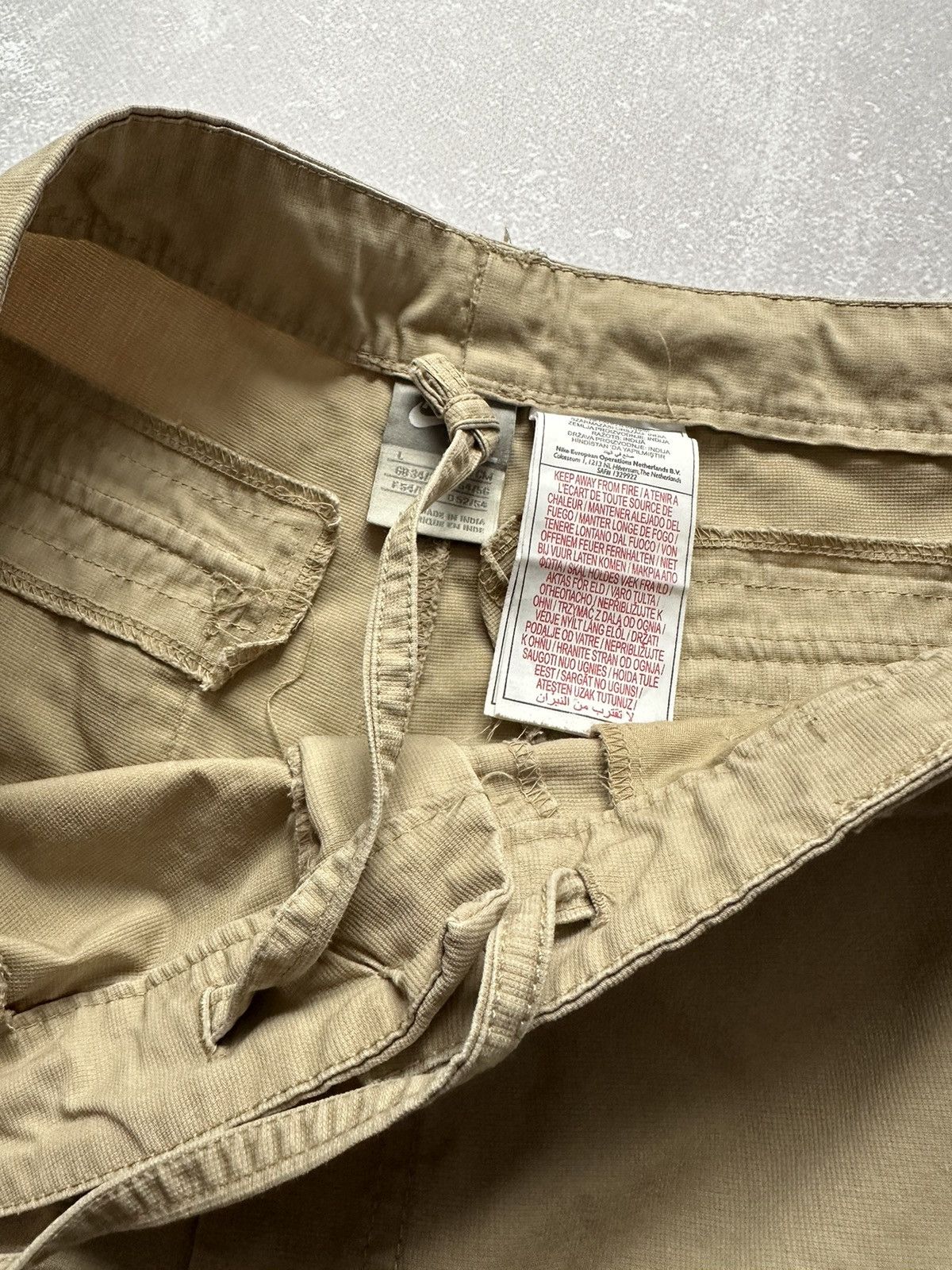 Nike × Vintage Short Nike Cargo Vintage Y2K 90 U8 GEX size L Size US 34 / EU 50 - 7 Thumbnail