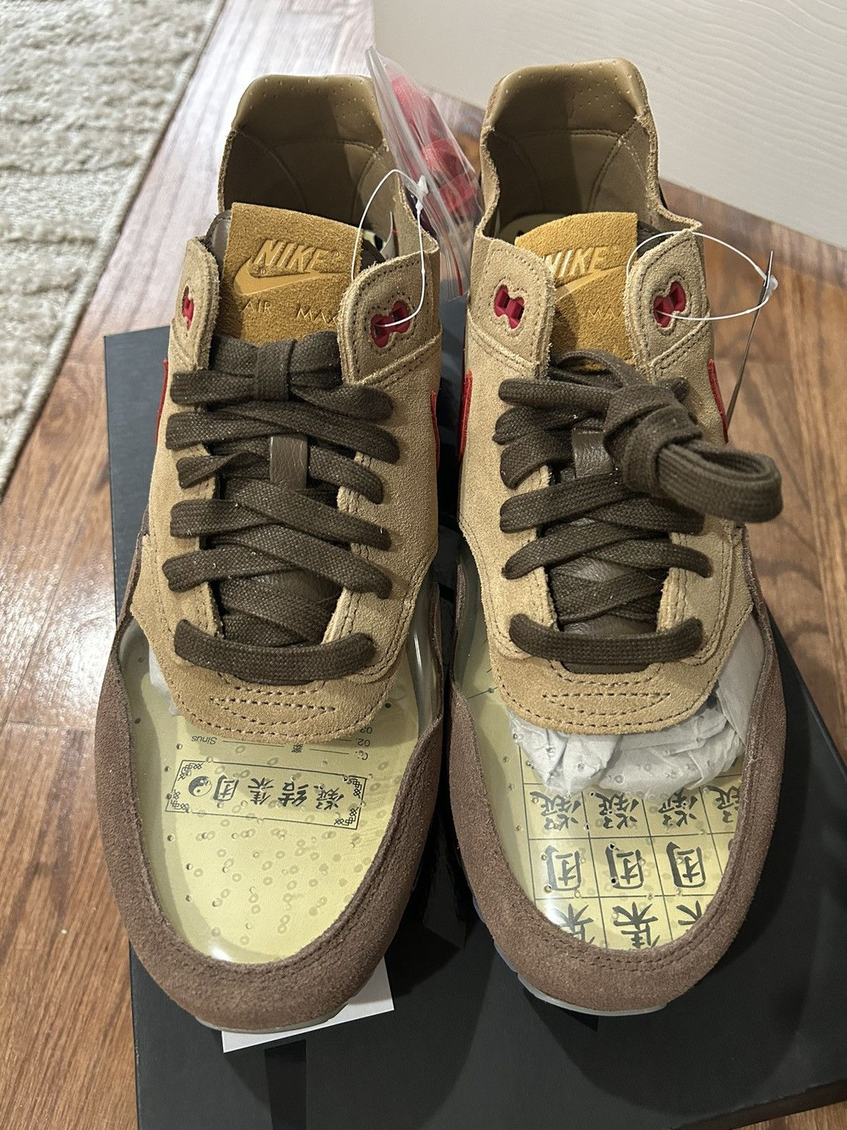 CLOT × Jordan Brand × Nike Nike Air Max 1 Clot Kiss of Death Size US 10 / EU 43 - 5 Thumbnail