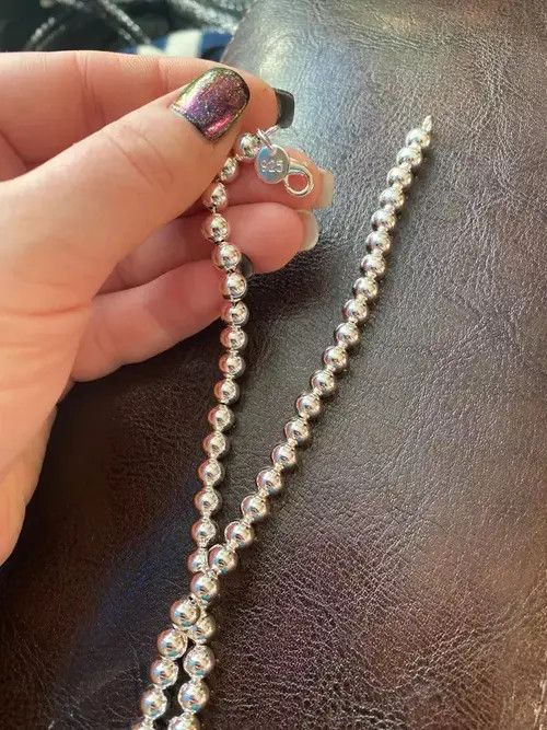 VIBE Ball Beads Necklace🔥🔥🔥 Size ONE SIZE - 3 Thumbnail
