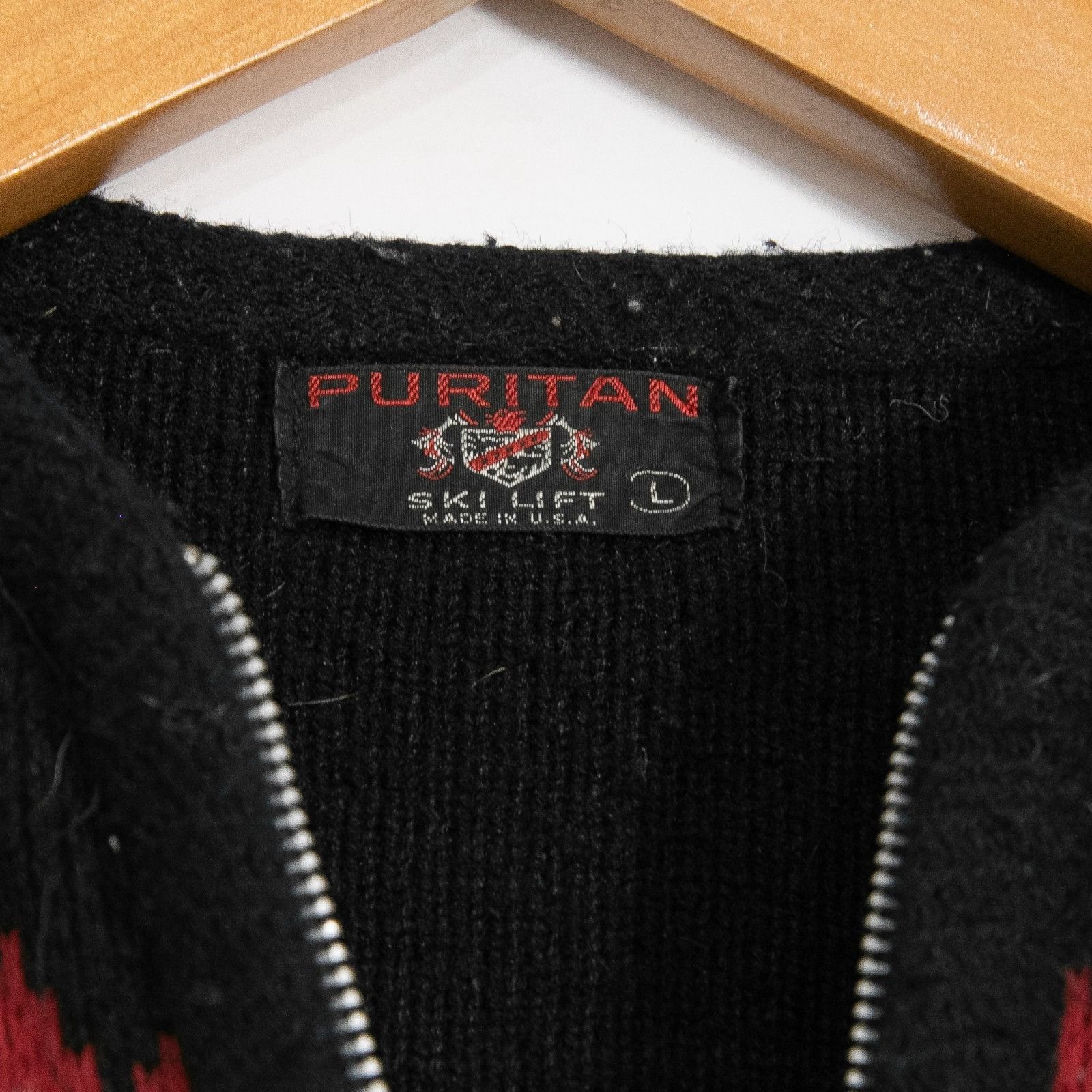 Puritan Vintage 60s Puritan Fair Isle Cardigan Sweater Mens Medium Size US M / EU 48-50 / 2 - 4 Thumbnail