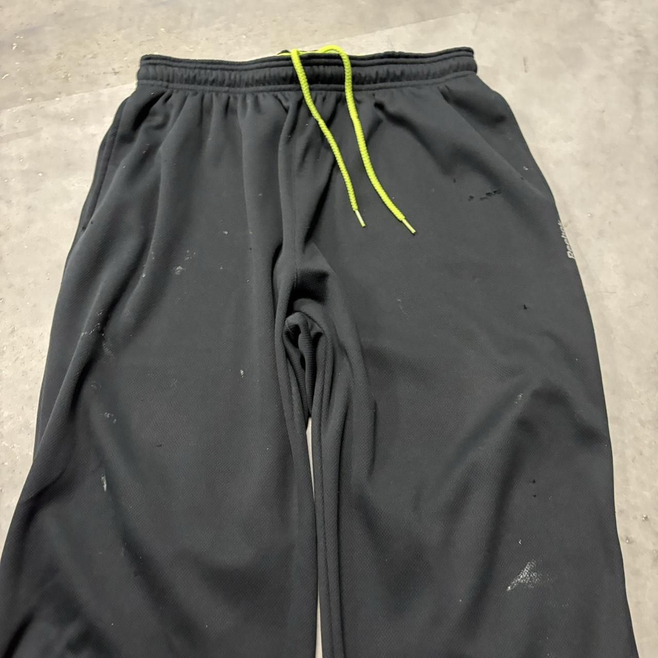 Japanese Brand × Vintage Crazy Vintage Y2K/2000s Baggy Black Skater Streetwear Track Pants! Size US 32 / EU 48 - 4 Thumbnail