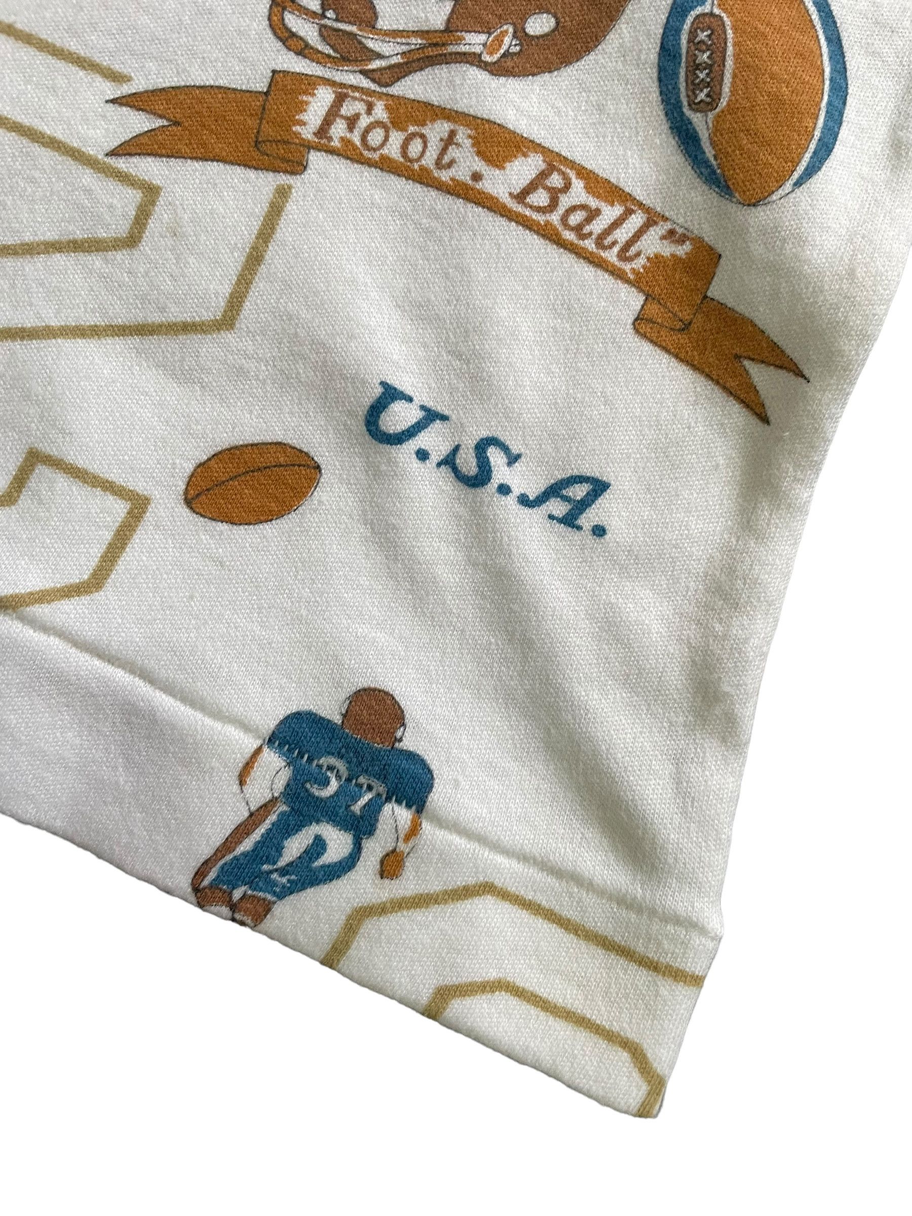 NFL Vintage Football Usa Full Print Tshirt Size US S / EU 44-46 / 1 - 5 Thumbnail