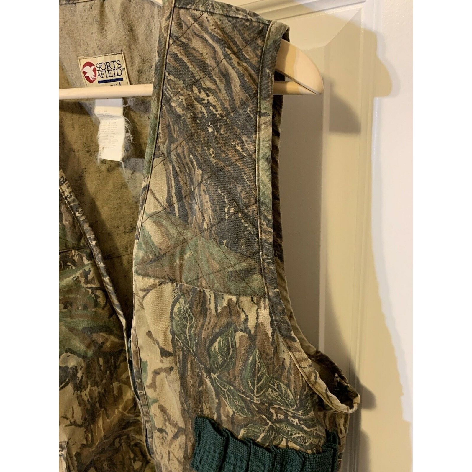 Sports Afield Vtg 90s Sports Afield Camo Men’s Sz L Hunting Vest Back Pouc Size US L / EU 52-54 / 3 - 6 Thumbnail