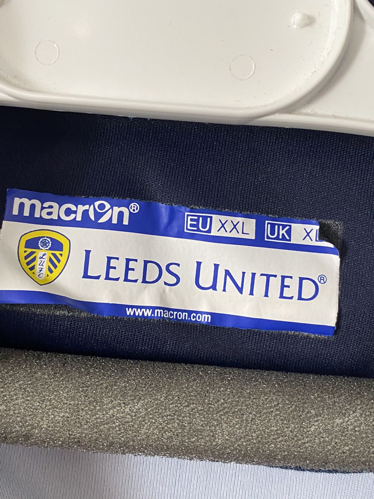 Macron × Other UK × Vintage 2014 Leeds United Soccer Jersey Away Football Club Size US XXL / EU 58 / 5 - 2 Thumbnail