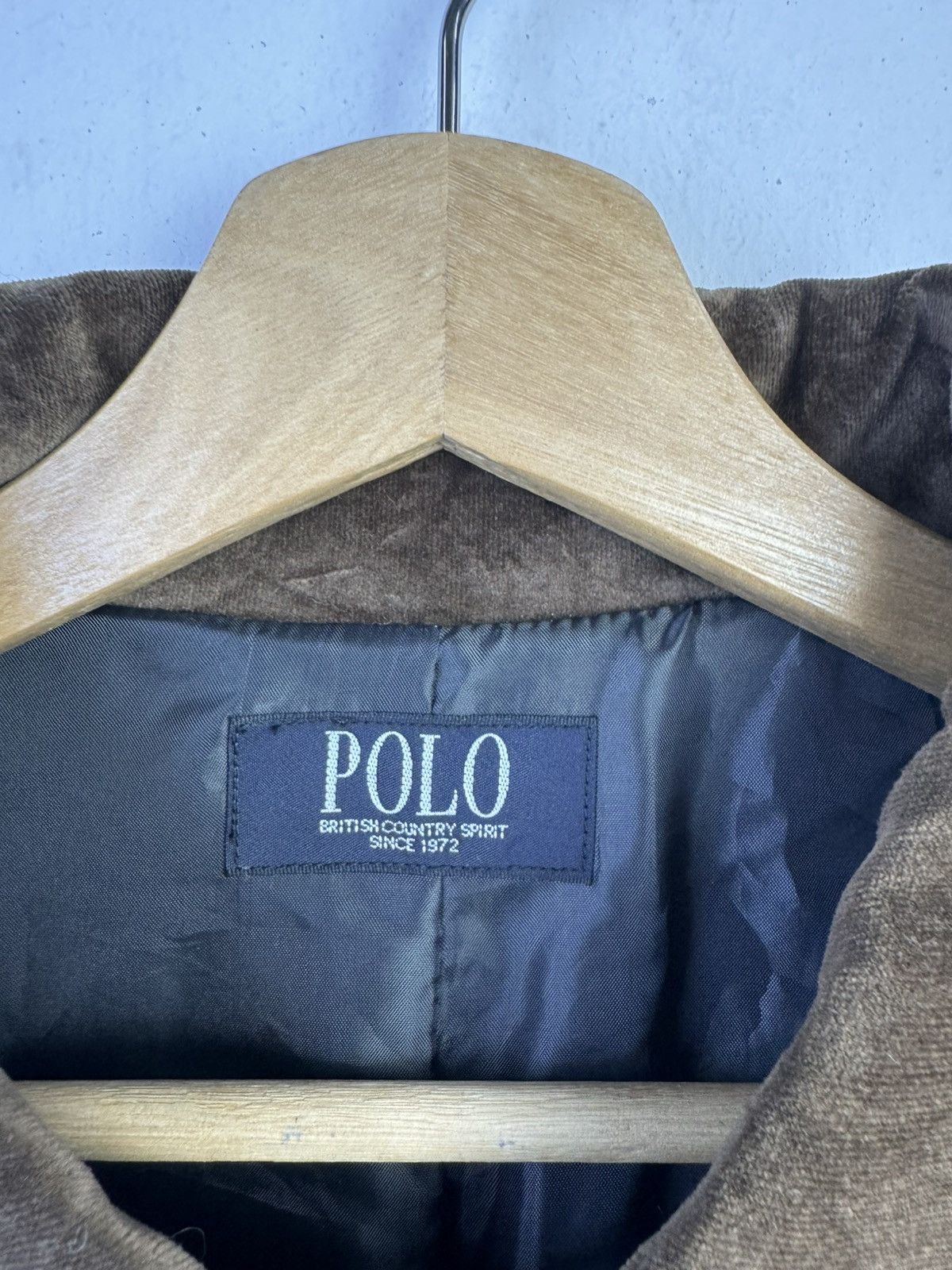 Polo Ralph Lauren Vintage Polo British Country Spirit Wool jacket Size US L / EU 52-54 / 3 - 5 Thumbnail