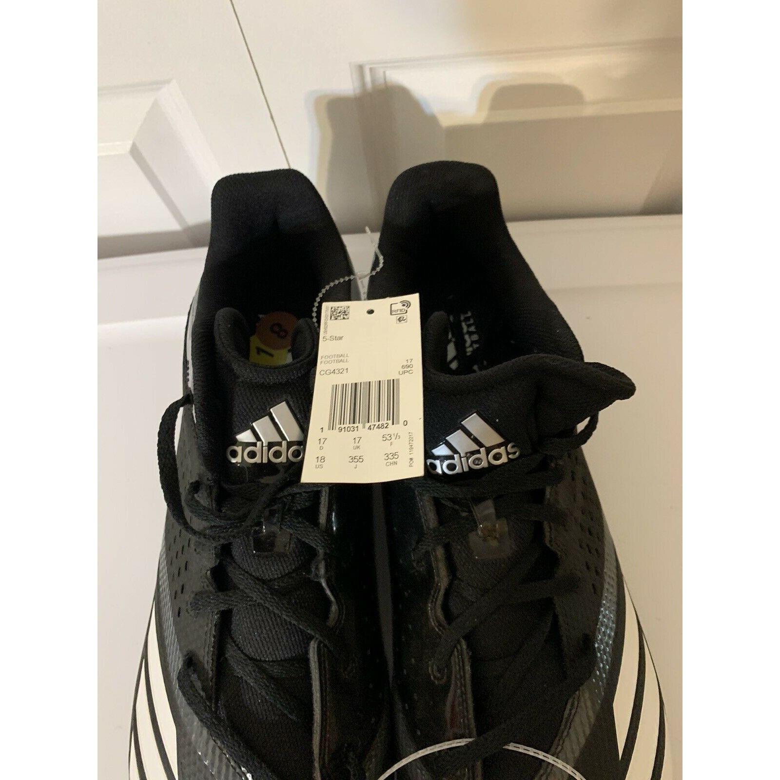 Adidas New Adidas Mens sz 18 shoes 5-Star Low Top Lace Up Size US 15 / EU 48 - 3 Thumbnail