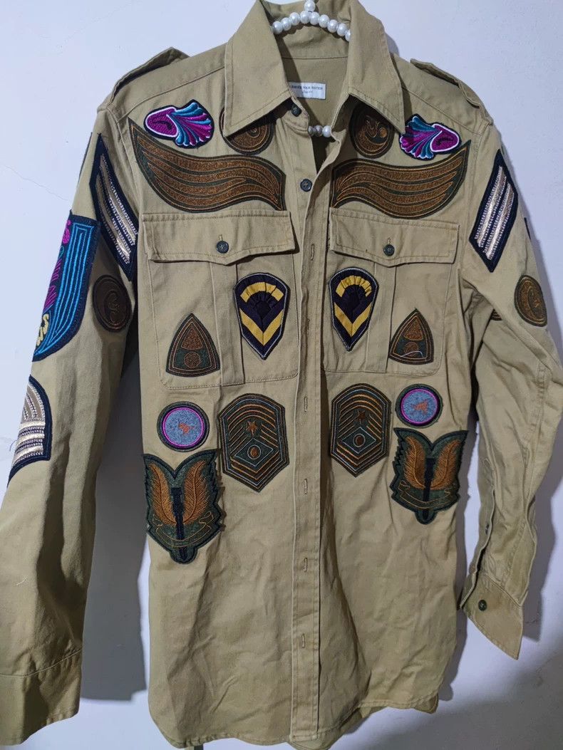 Dries Van Noten Dries Van Noten Unique Embroidered Shirt - dmc Size US L / EU 52-54 / 3 - 1 Thumbnail