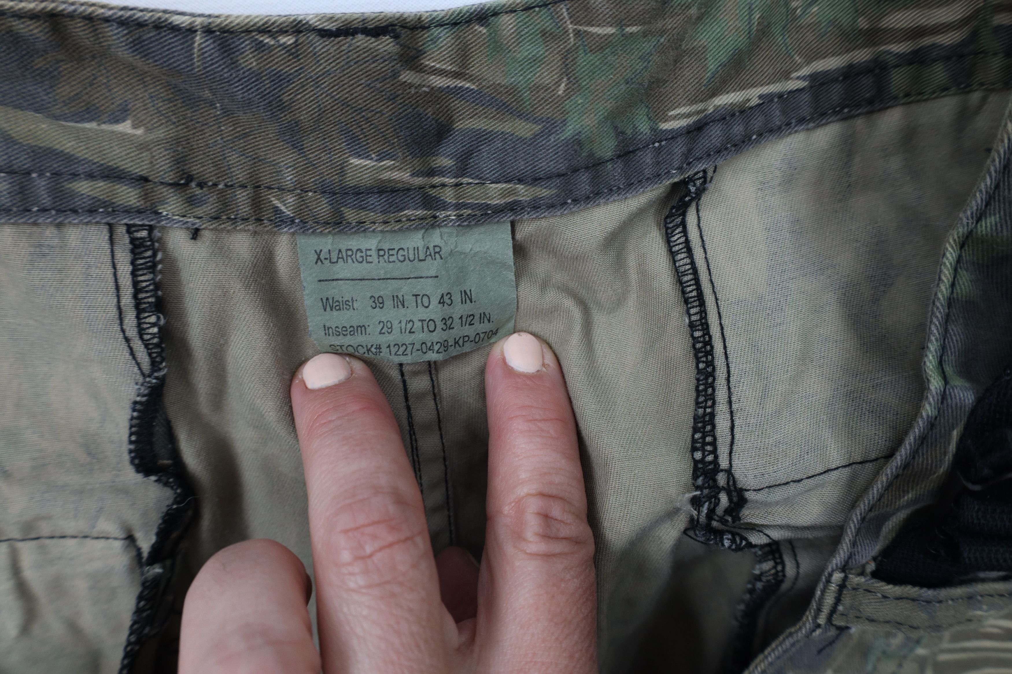 Vintage Vintage 90s Streetwear Camouflage Wide Leg Cargo Pants Size US 38 / EU 54 - 7 Thumbnail