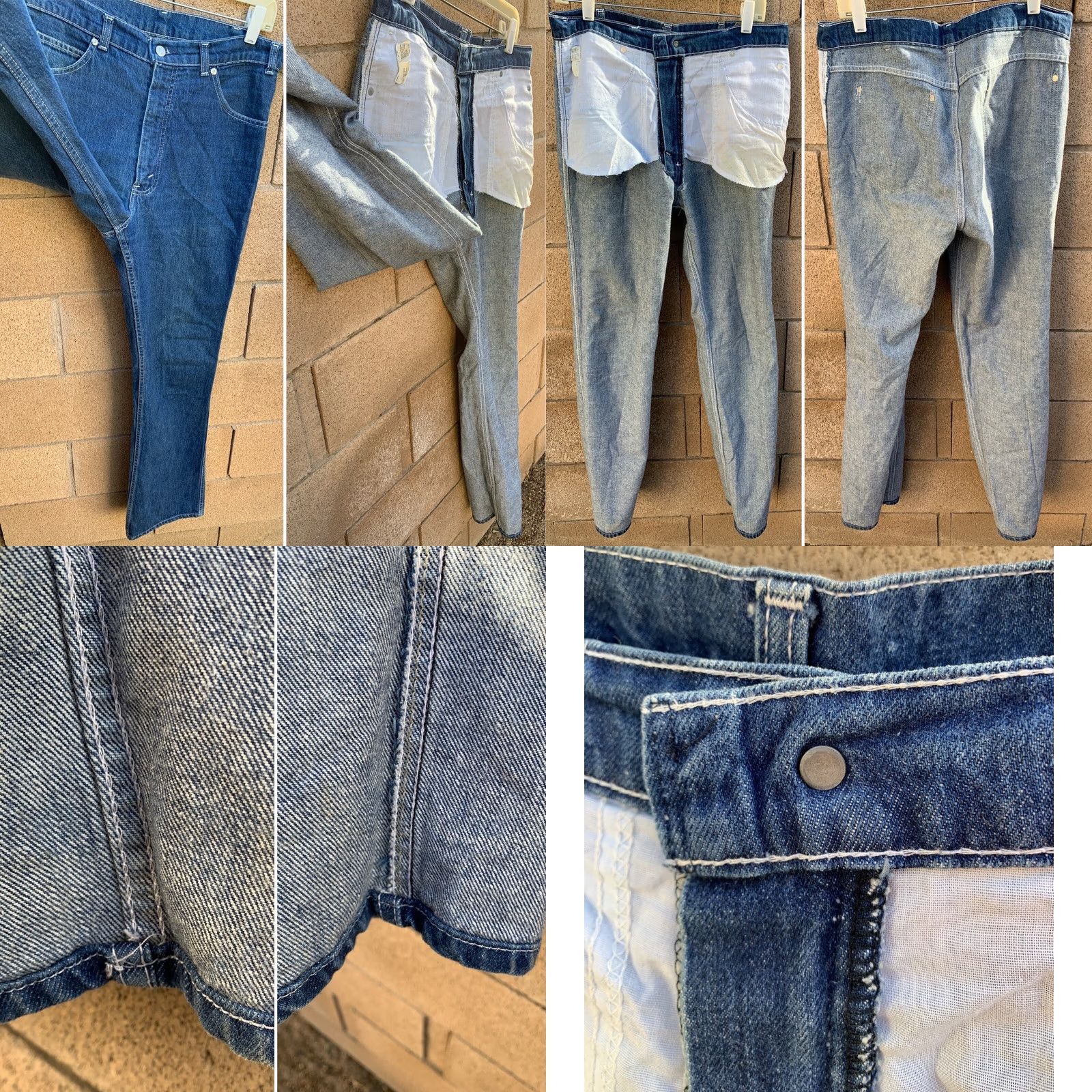 Levi's VINTAGE Levi’s Jeans 34 Regular 34 Inseam Blue Denim 5-Pocket Hippie Groovy 70s 80s Mens Jeans Size US 34 / EU 50 - 8 Thumbnail