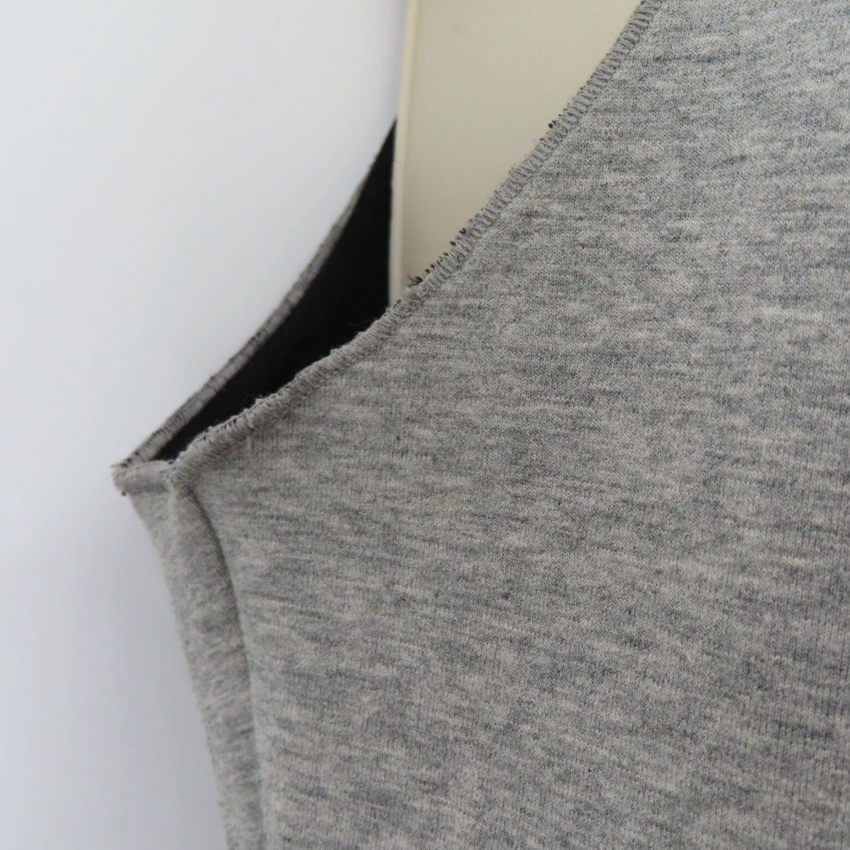 Vintage Derek Lam 10 Crosby Womens Dress Gray Scuba Sleeveless Asymmetrical Fit Flare 4 Size S / US 4 / IT 40 - 7 Thumbnail