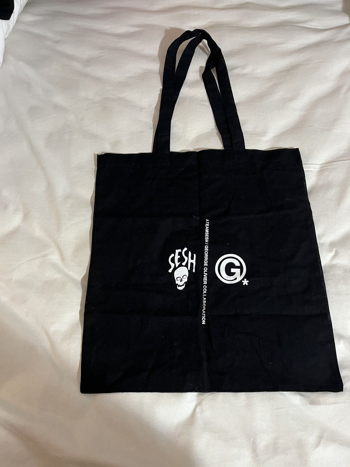 Other Team sesh bones george oliver tote bag Size ONE SIZE - 1 Thumbnail