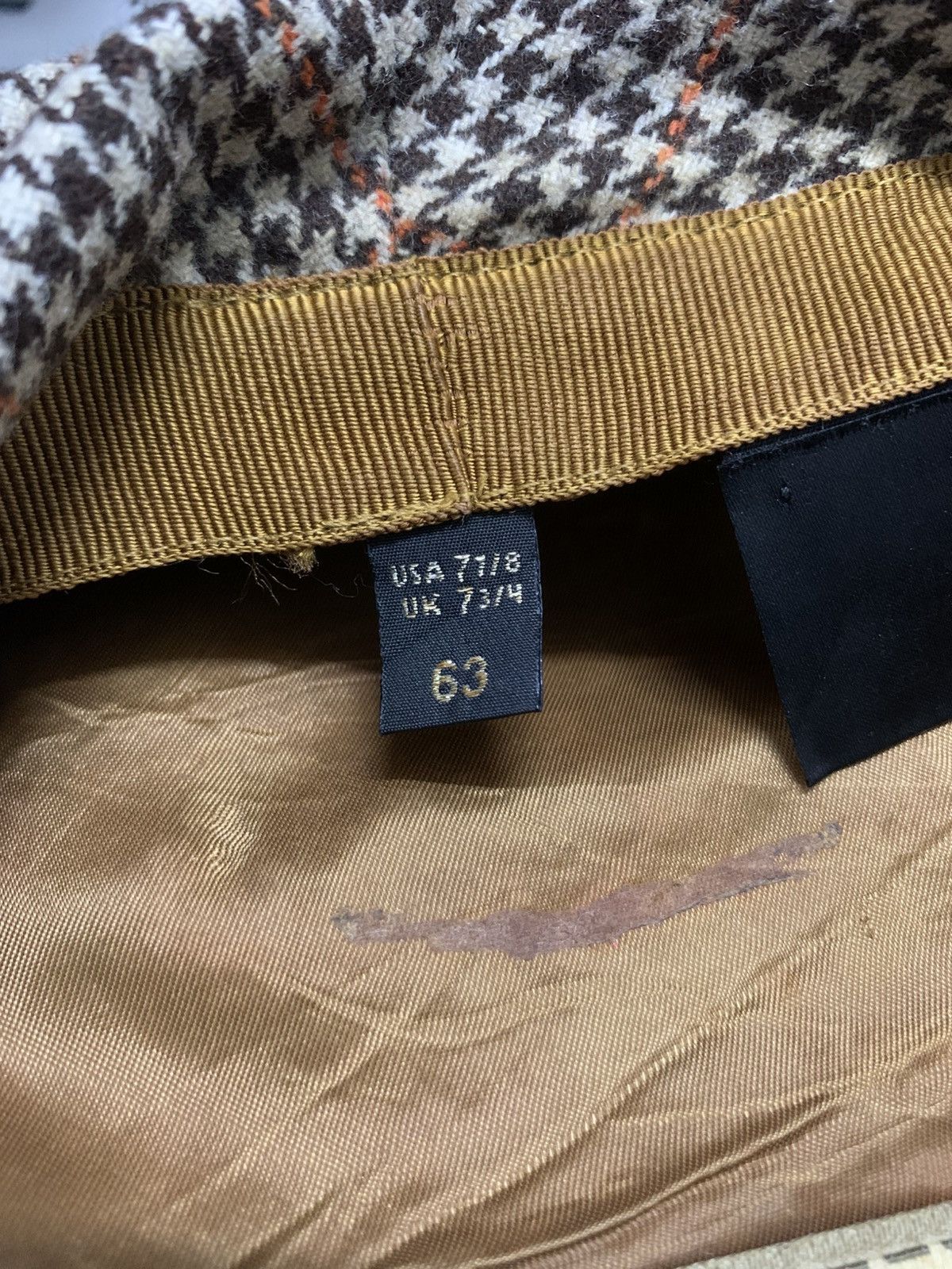 Vintage Vtg Doria Borsalino Gatsby Flat Cap Headwear Newsboy Size ONE SIZE - 8 Thumbnail