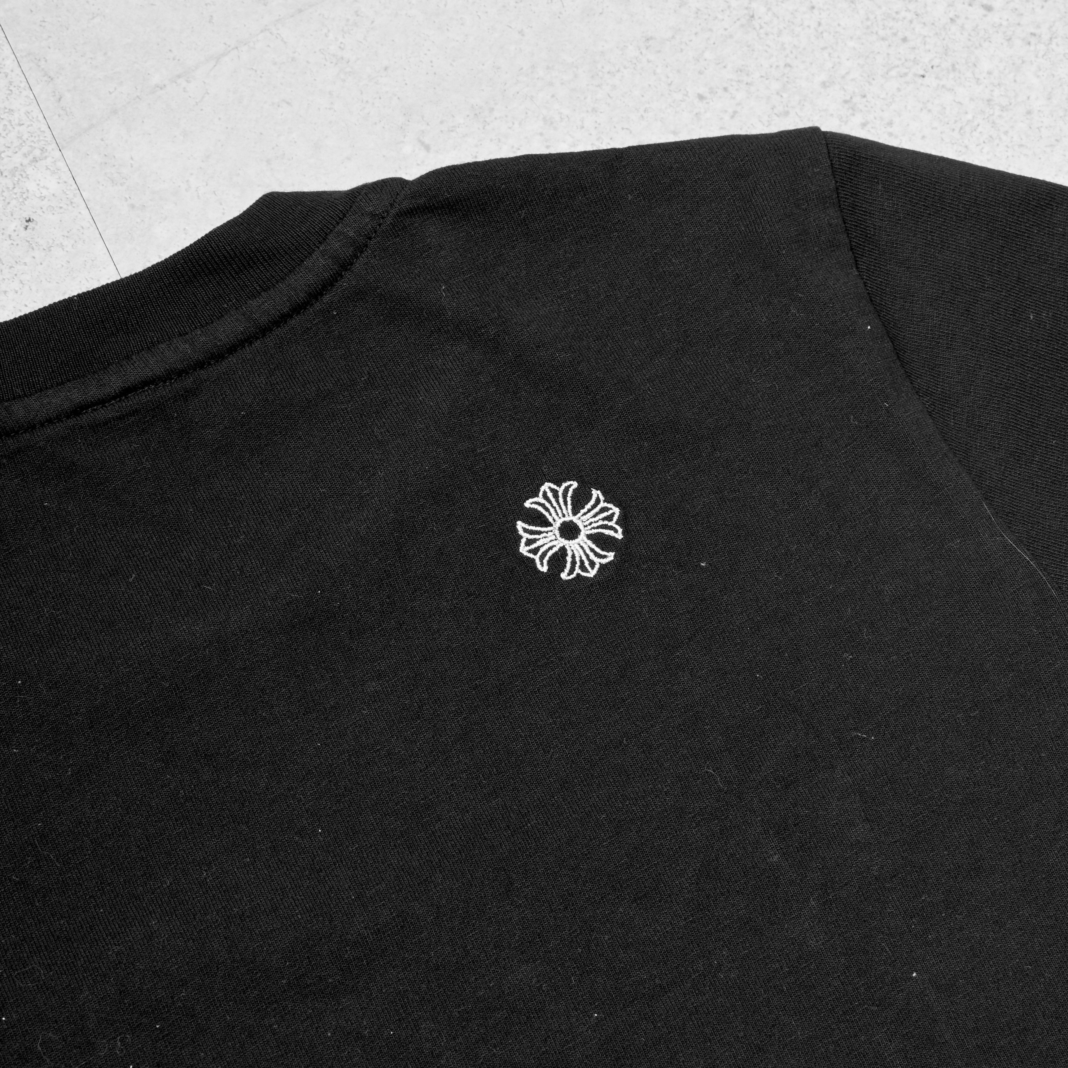 Chrome Hearts CHROME HEARTS LIGHT WORK HAIRY DAGGER T Shirt Black Size S / US 4 / IT 40 - 4 Thumbnail