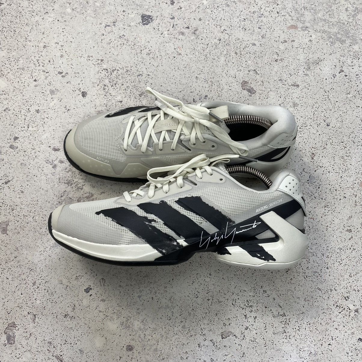 Y-3 Y-3 Yohji Yamamoto Adidas Tennis Adizero Ubersonic 5 JP7719 Size US 9 / EU 42 - 2 Thumbnail