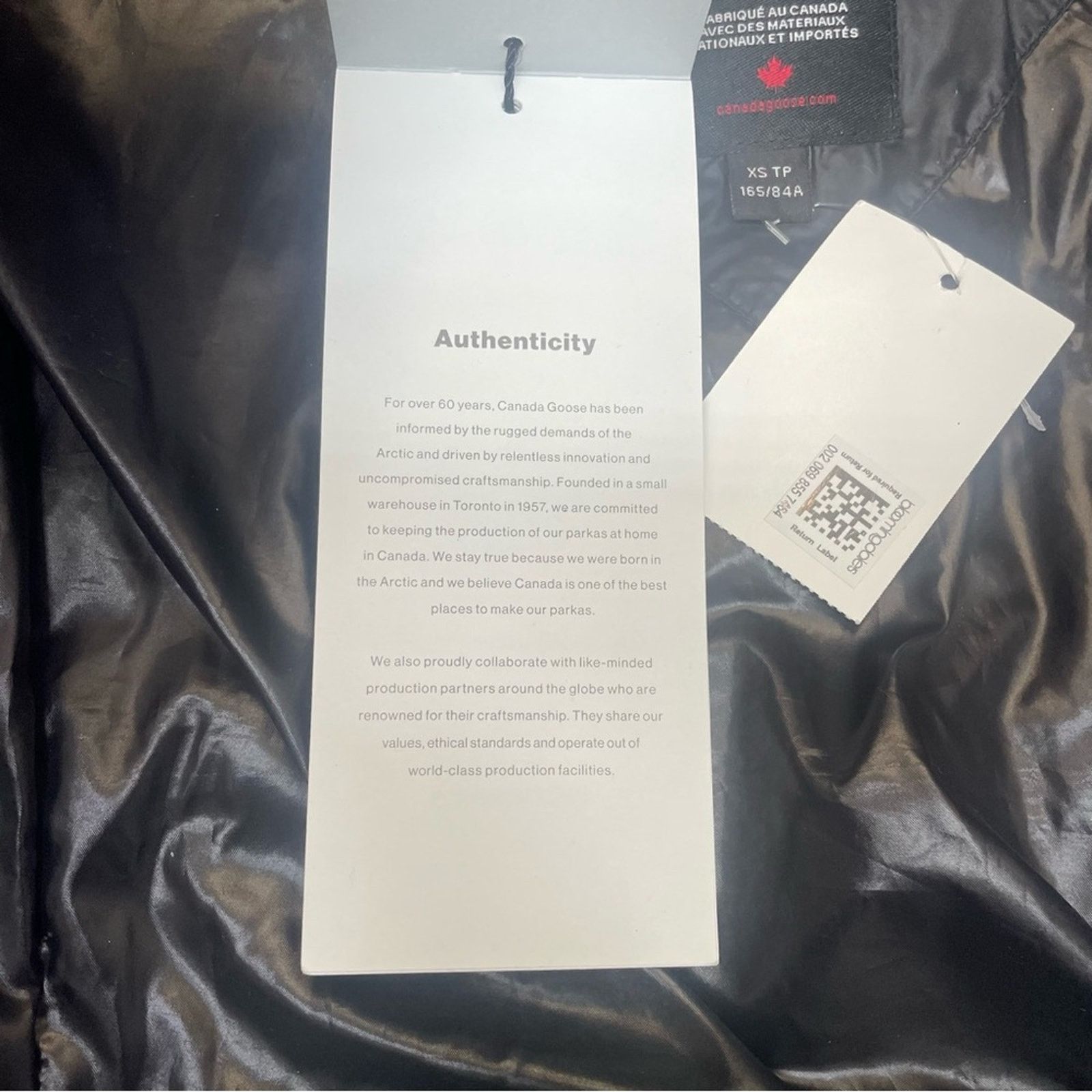 Canada Goose Canada Goose Black Abbot Hoody Packable Down Jacket size XS Size XS / US 0-2 / IT 36-38 - 16 Thumbnail