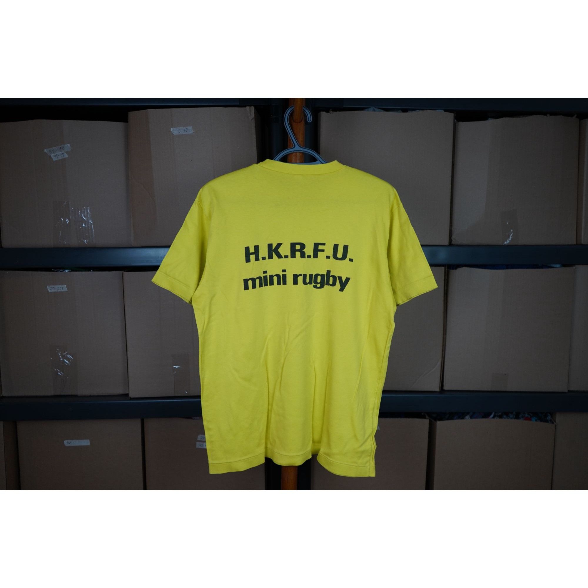 Vintage 90s Rugby Local Team Vintage Tshirt Men's L #406 Size US L / EU 52-54 / 3 - 2 Thumbnail