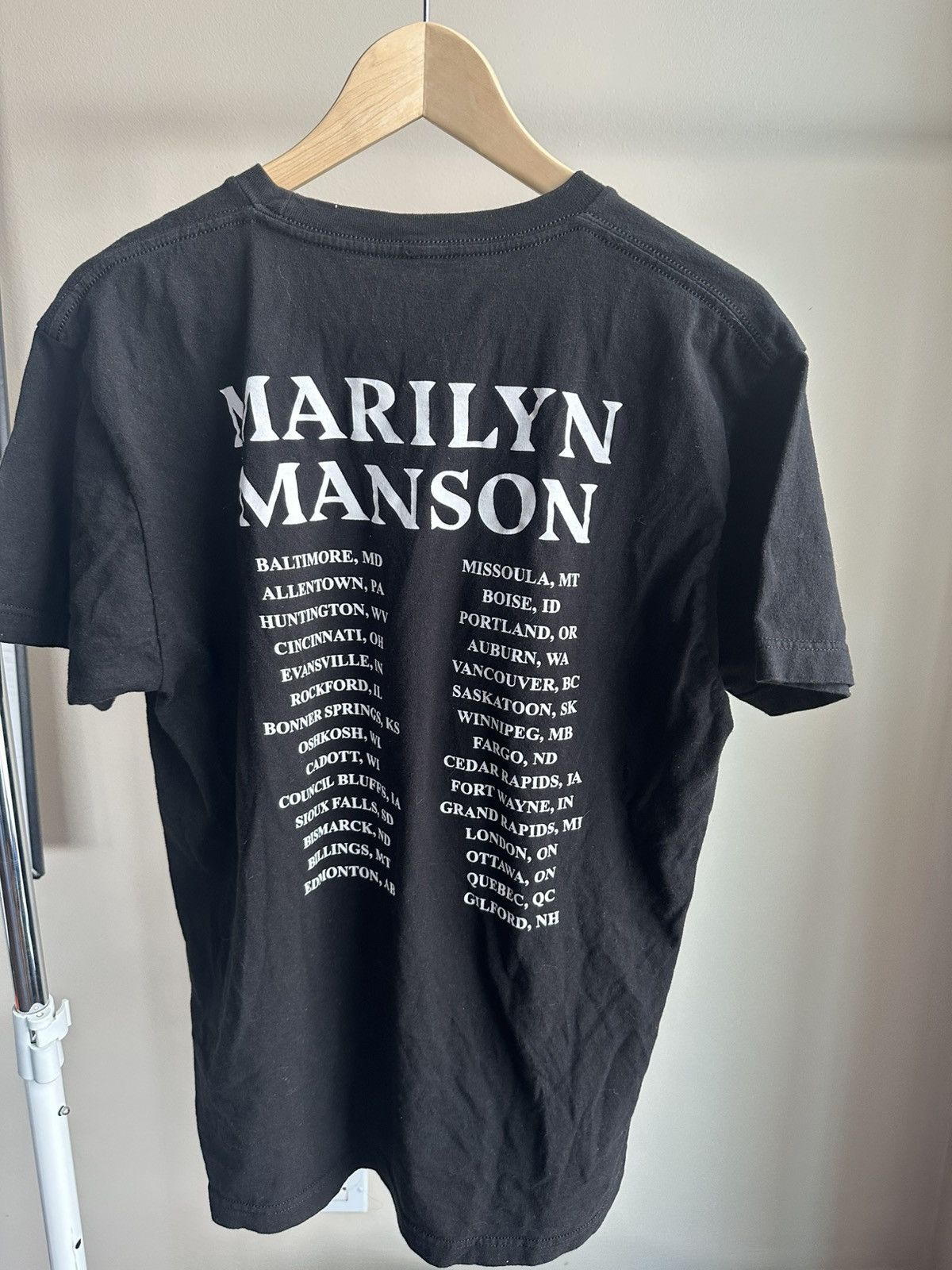 Marilyn Manson Vintage Marilyn Manson Tour Tee Size US L / EU 52-54 / 3 - 2 Thumbnail