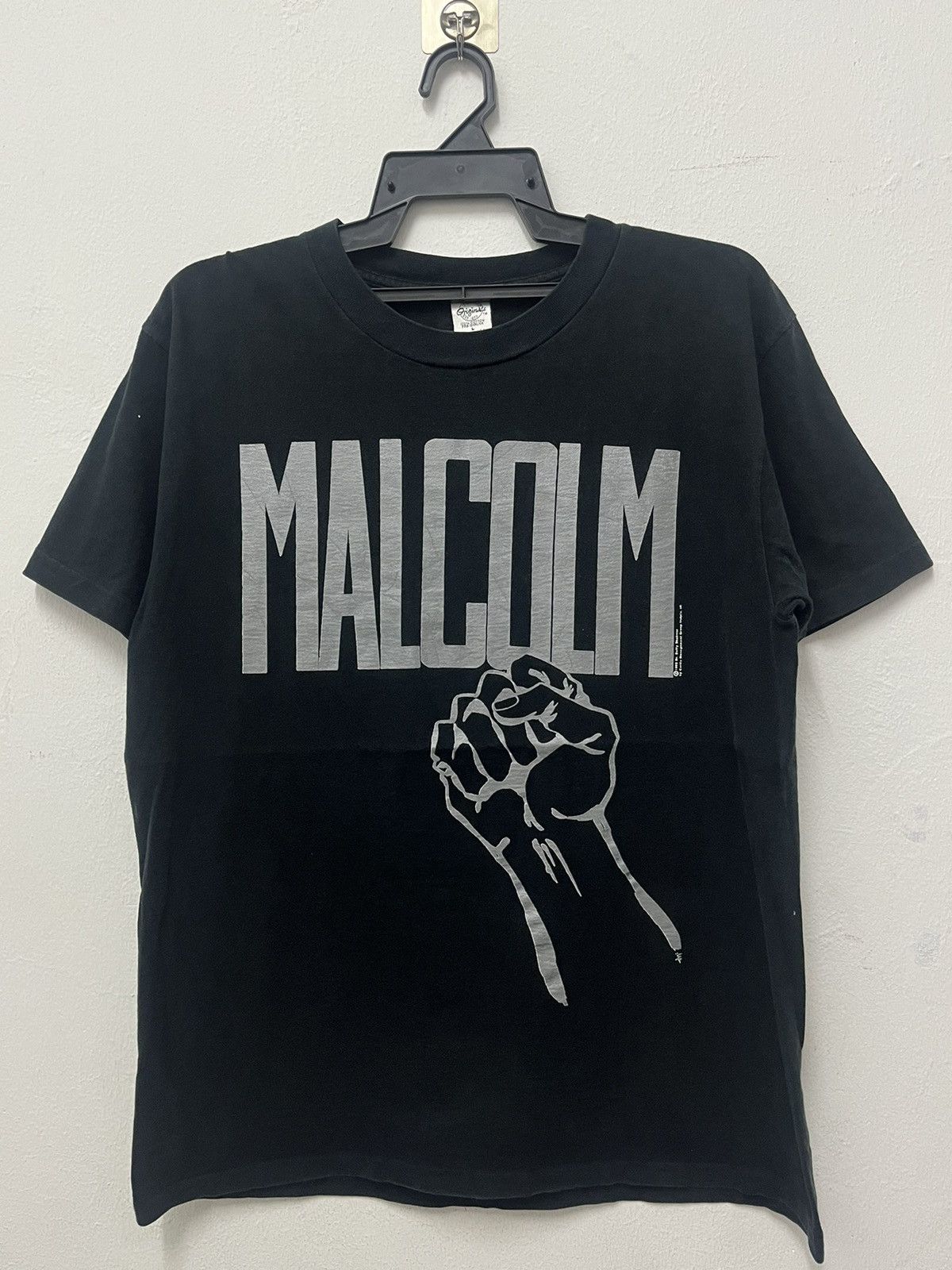 Vintage Vintage 90’s Malcolm X Movie Tee Size US L / EU 52-54 / 3 - 1 Thumbnail