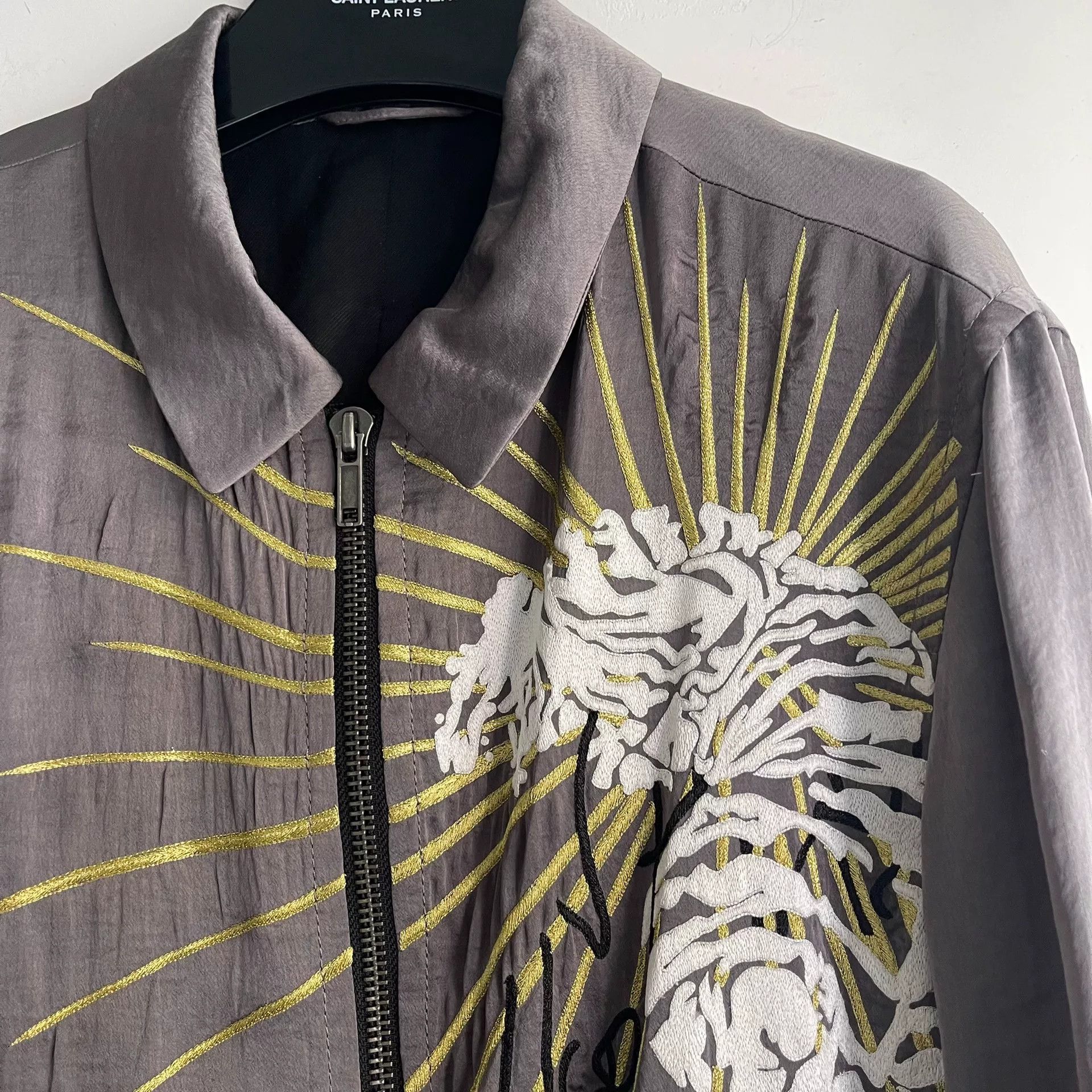 Haider Ackermann haider ackermann silk embroidered jacket size L Size L / US 10 / IT 46 - 1 Thumbnail