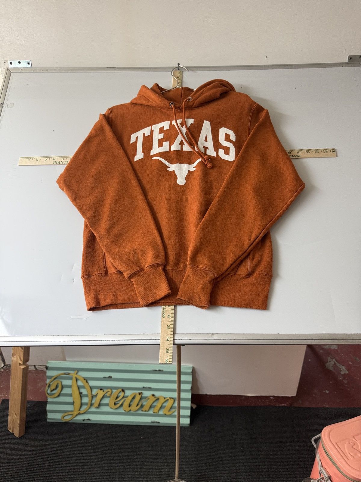 Champion Champion Men's Orange Texas Hoodie Size US S / EU 44-46 / 1 - 3 Thumbnail