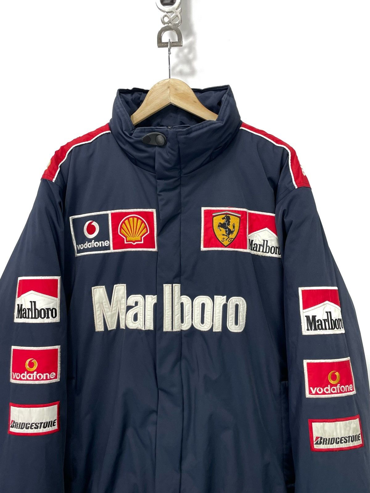 Ferrari Vintage Ferrari x Marlboro x Vodafone Racing Jacket - XL/XXL Size US XL / EU 56 / 4 - 7 Thumbnail