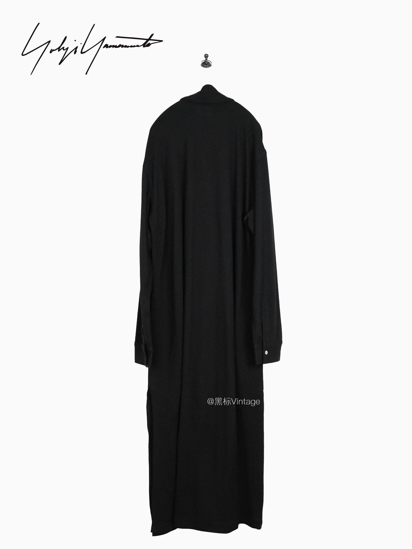 Yohji Yamamoto Yohji 96AW Archive Mandarin Frog Button Long Shirt Size US M / EU 48-50 / 2 - 2 Thumbnail