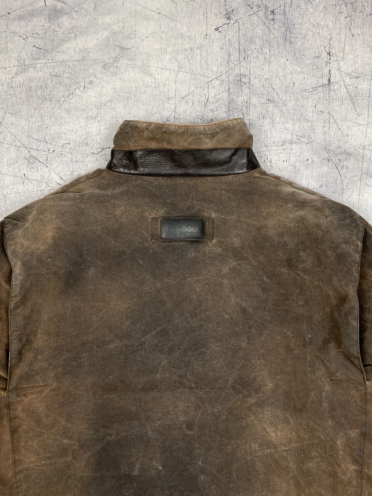Barbour Barbour Bushman Waxed Jacket Brown Distressed Workwear Size US XXL / EU 58 / 5 - 22 Thumbnail