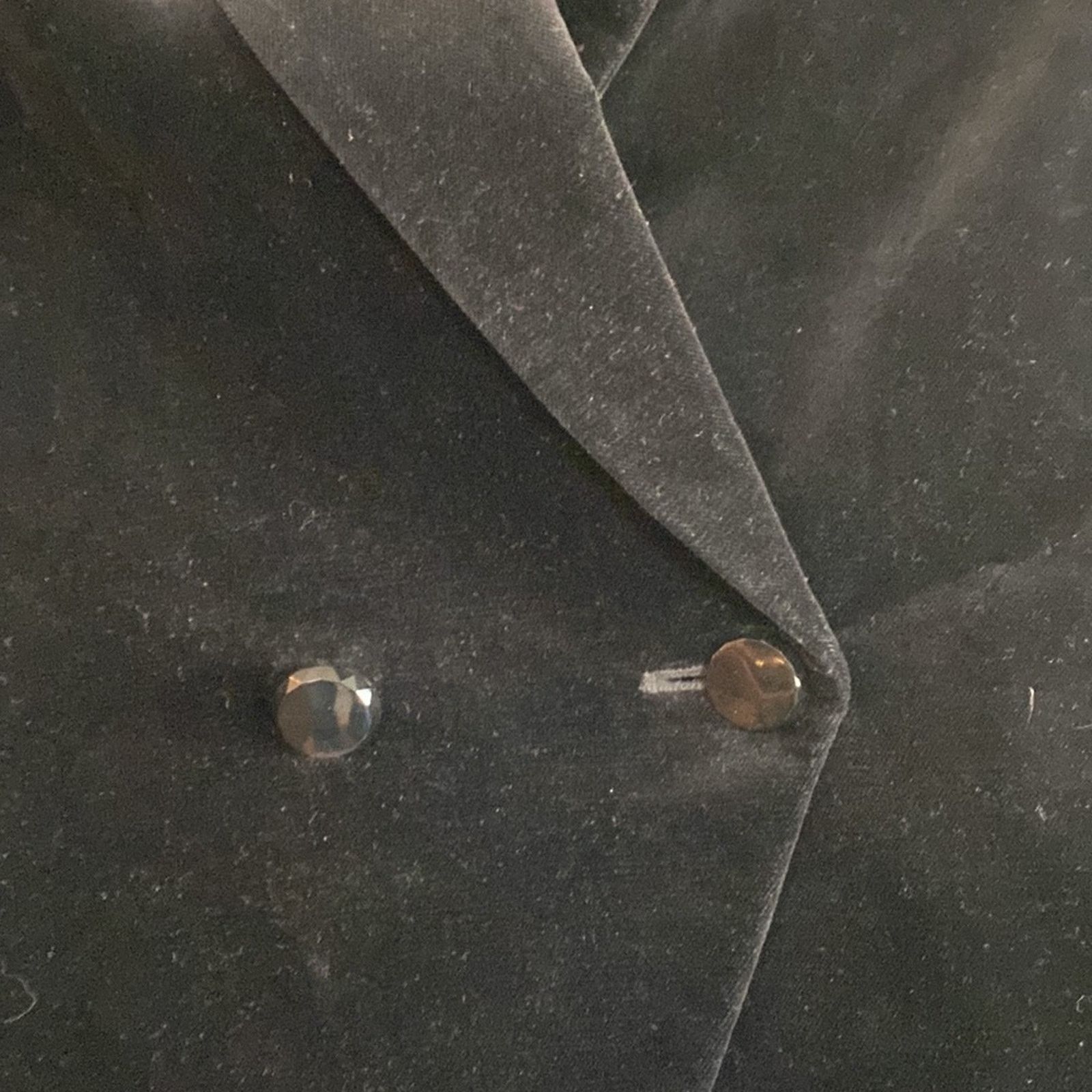 Other Vintage KASPER Velvet fitted blazer shoulder pads size S Size S / US 4 / IT 40 - 5 Thumbnail