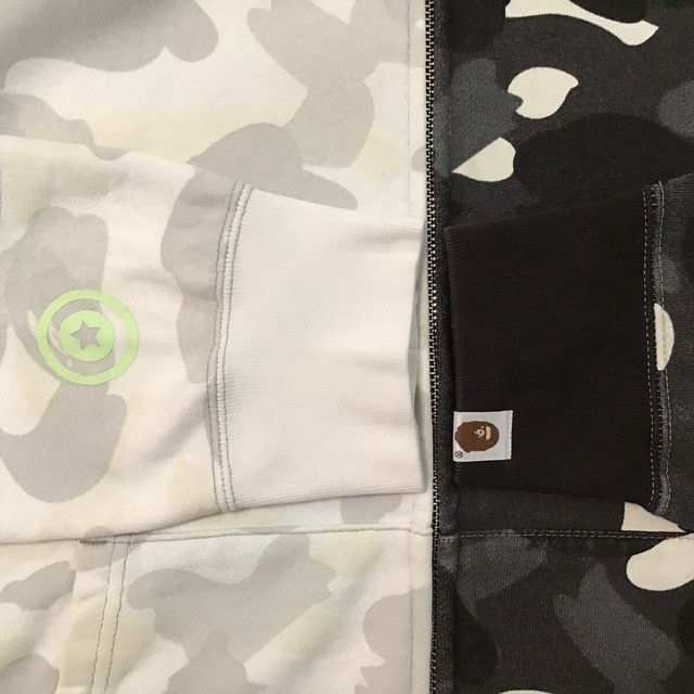 Bape Glow in the dark BAPE City camo shark full zip hoodie APE Size US L / EU 52-54 / 3 - 7 Thumbnail