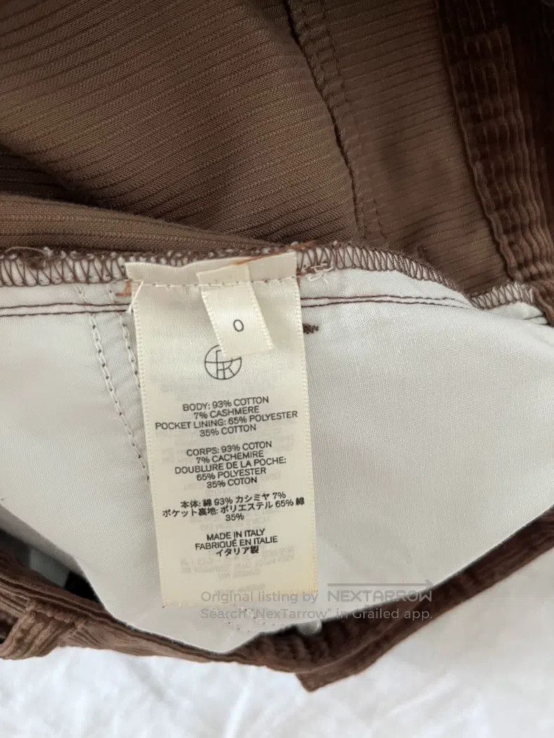 The Row The row size 0 Corduroy wide-leg pants Size 22" - 6 Thumbnail