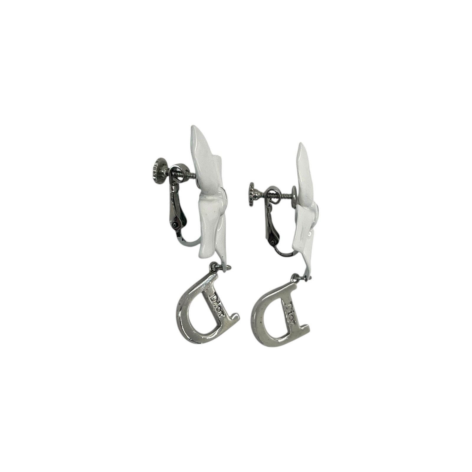 Dior Dior Vintage Flower Earrings Size ONE SIZE - 4 Thumbnail