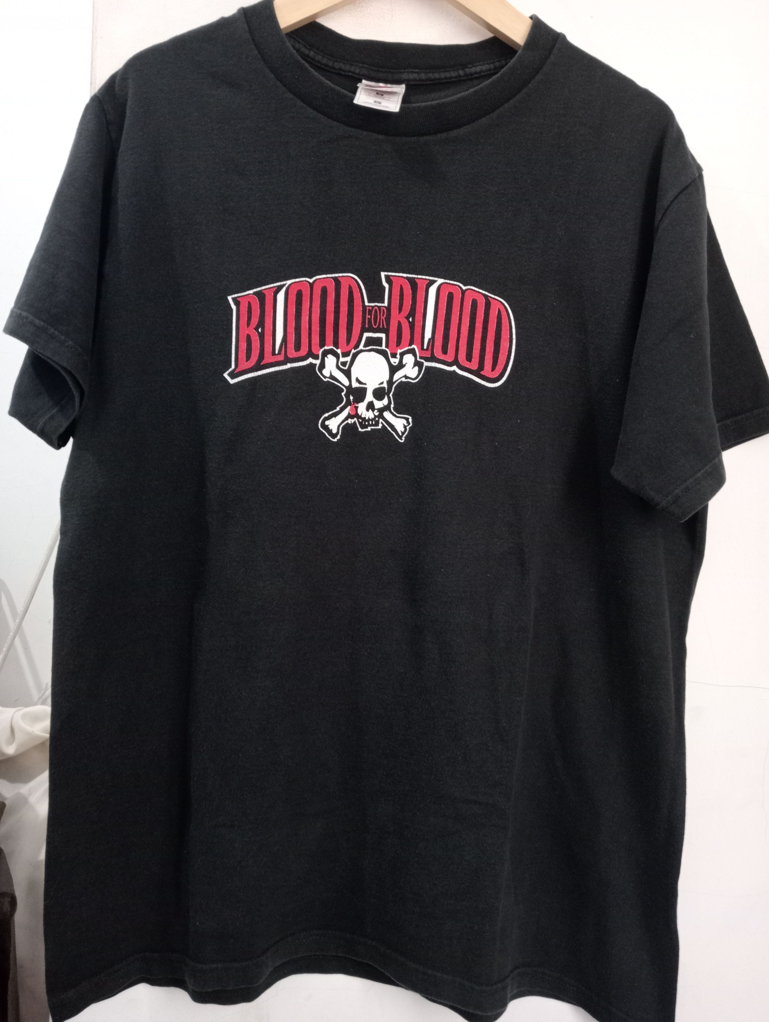 Vintage bandtees x vintage BLOOD for BLOOD Size US L / EU 52-54 / 3 - 1 Thumbnail