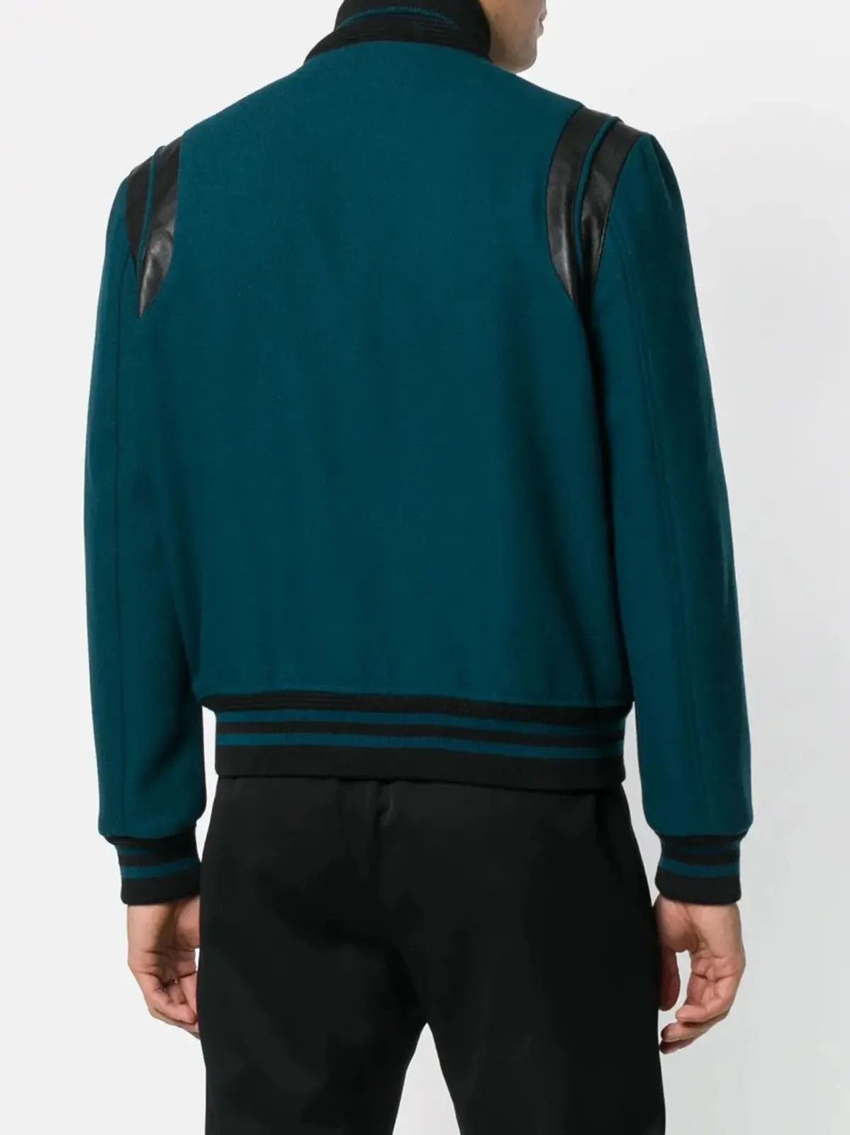 Hedi Slimane × Saint Laurent Paris Saint Laurent Teal Teddy size Small (46) Size US S / EU 44-46 / 1 - 14 Thumbnail