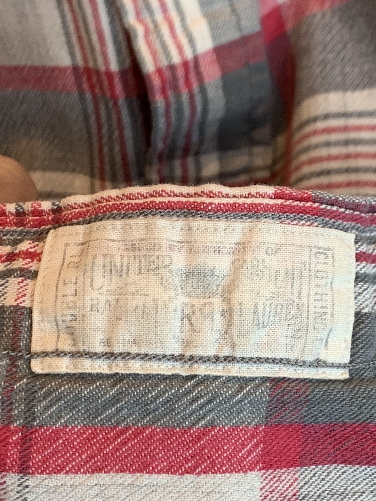 RRL Ralph Lauren RARE* RRL Ralph Lauren Plaid Distressed Western Button Shirt Size US M / EU 48-50 / 2 - 7 Thumbnail