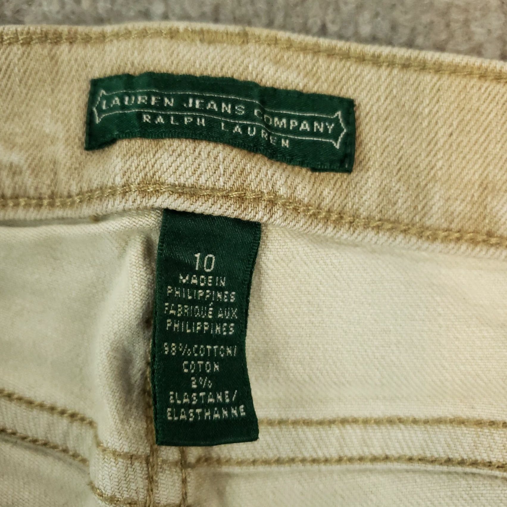 Polo Ralph Lauren Polo Ralph Lauren Womens Mid Rise Skinny Jeans Brown Stretch Size 10 (30x28) Size 32" / US 10 / IT 46 - 7 Thumbnail